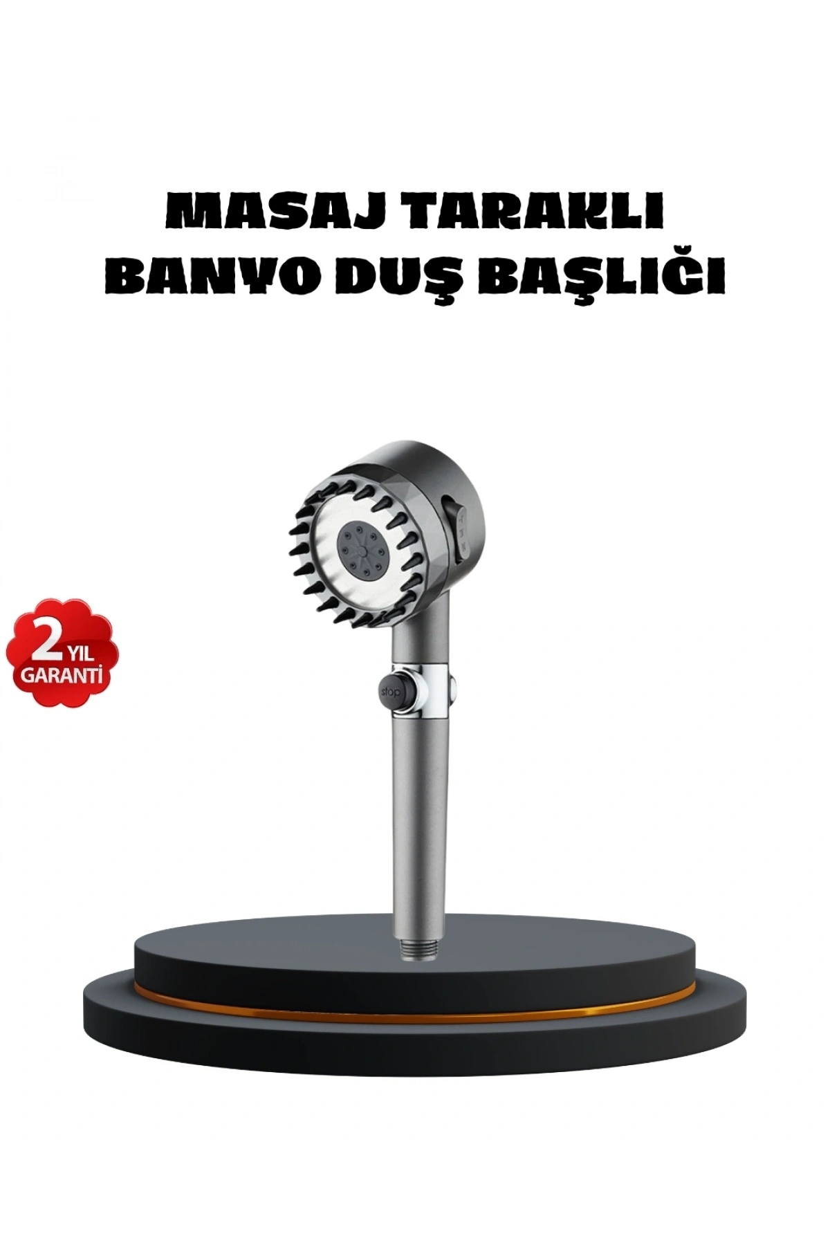 Masaj Uçlu Yüksek Basınçlı Duş Başlığı Spa Etkili