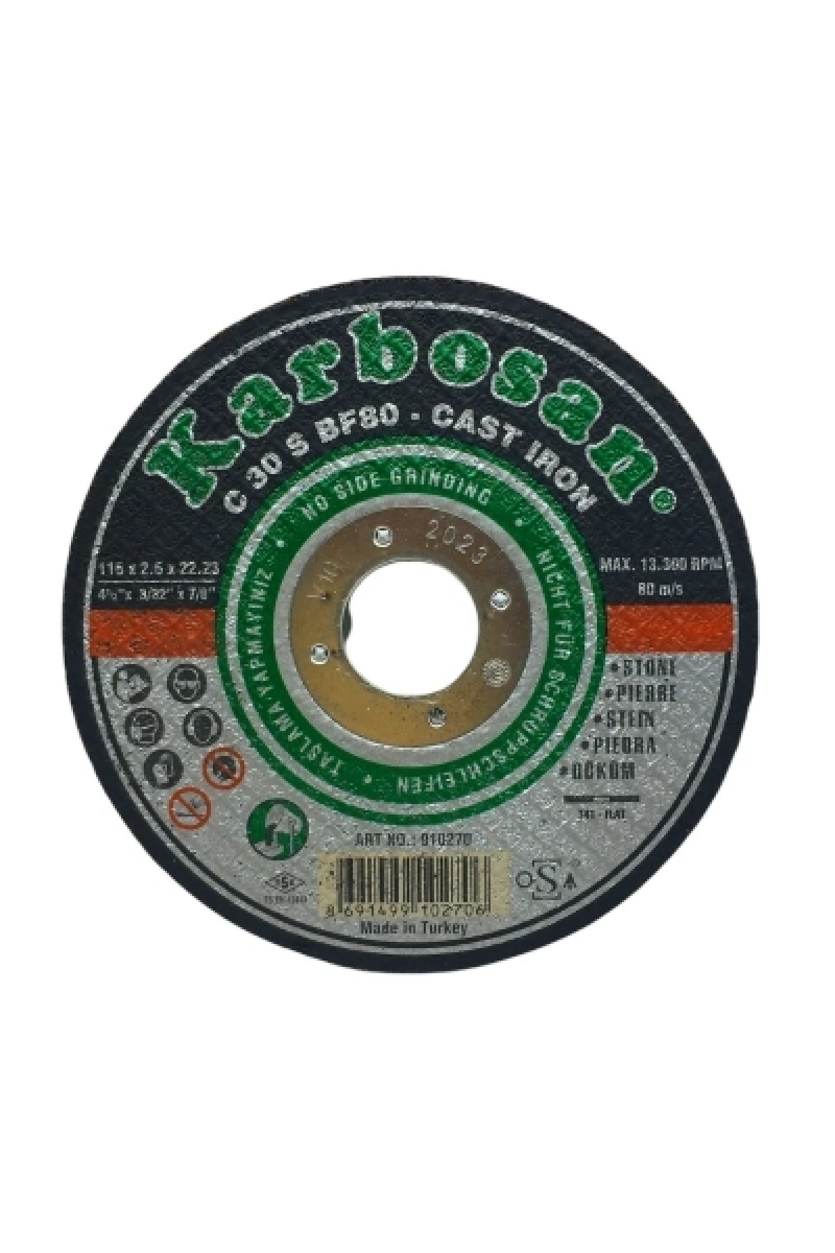 MERMER KESİCİ DİSK 115MMX2.5X22 (5047)