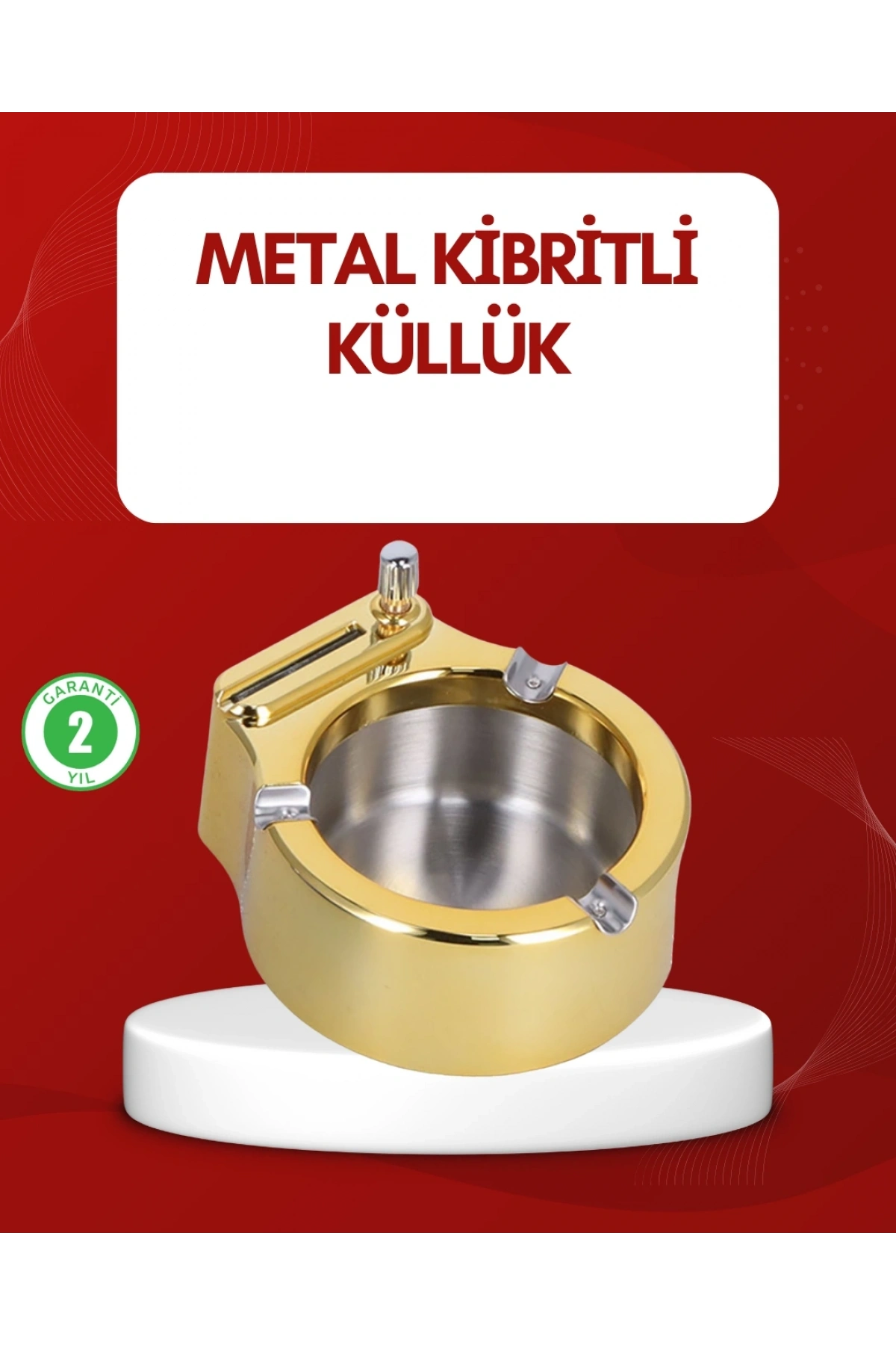 Metal Küllük Gizli Ateşleme Sistemli Şık Tasarım