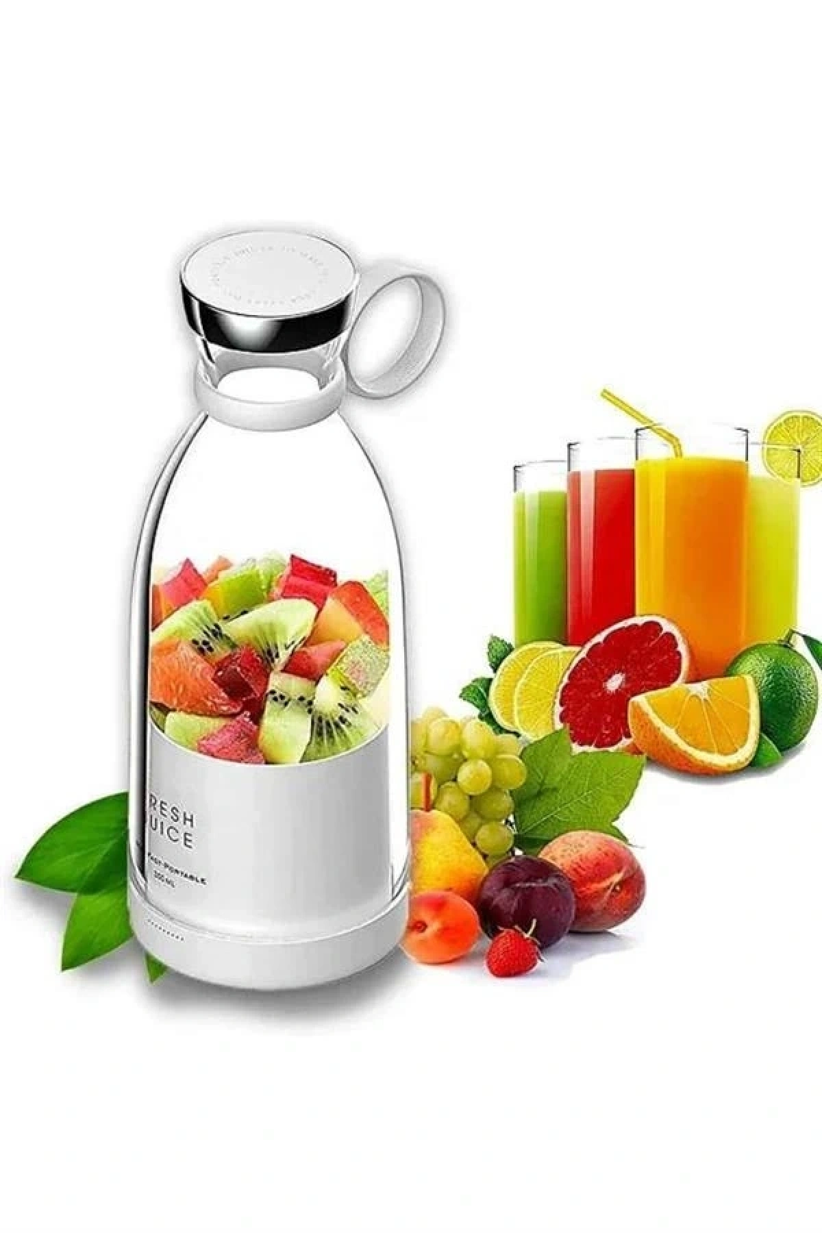 Meyve Sıkacağı Taşınabilir USB Elektrikli Blender Mini