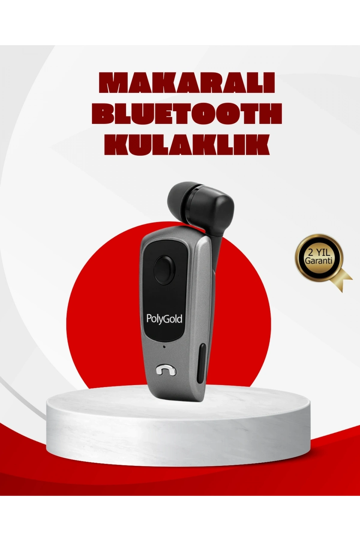 Mikrofonlu ve Ses Kontrollü Kablosuz Kulak İçi Kulaklık