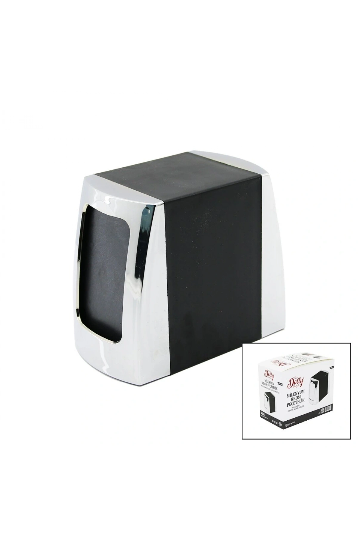 MİLENYUM KROM ÇİFT TARAFLI YAYLI PEÇETELİK (5047)