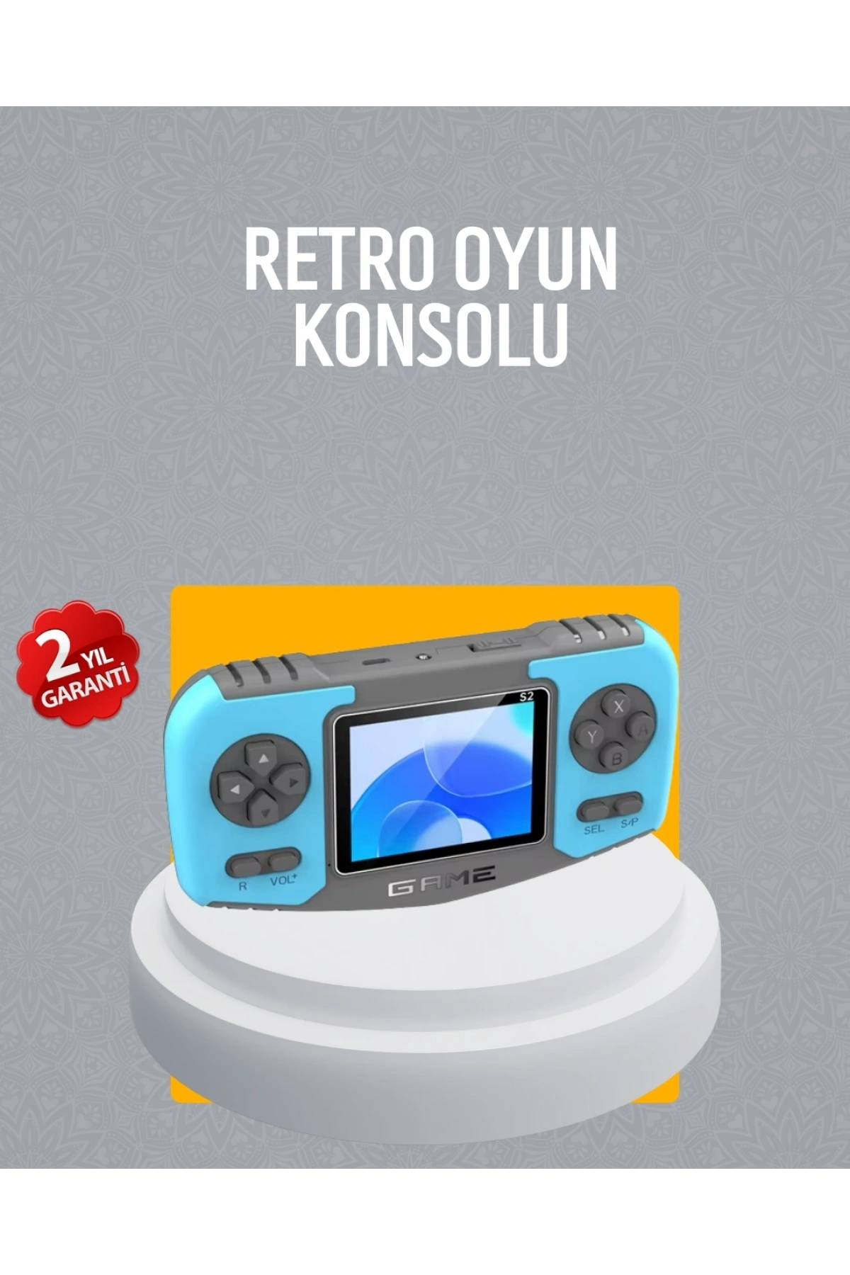 Mini Arcade Oyun Konsolu Hafif Taşınabilir Çocuk Hediyelik