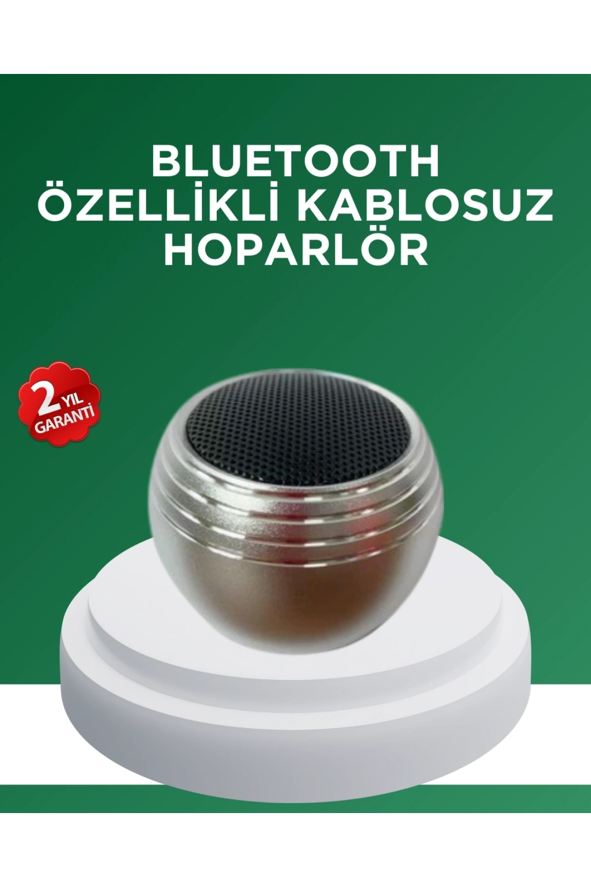 Mini Bluetooth Hoparlör TWS Özellikli Taşınabilir Güçlü Ses