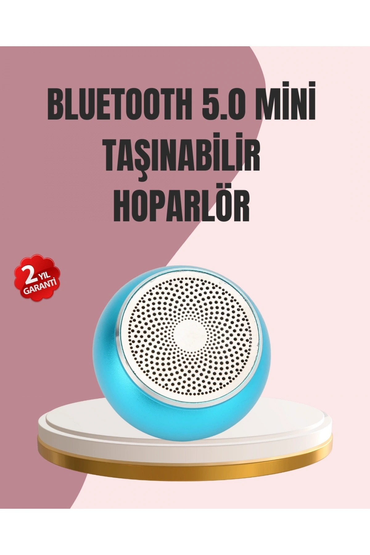 Mini Bluetooth Speaker | Uzun Pil Ömrü, Şık ve Hafif Tasarım