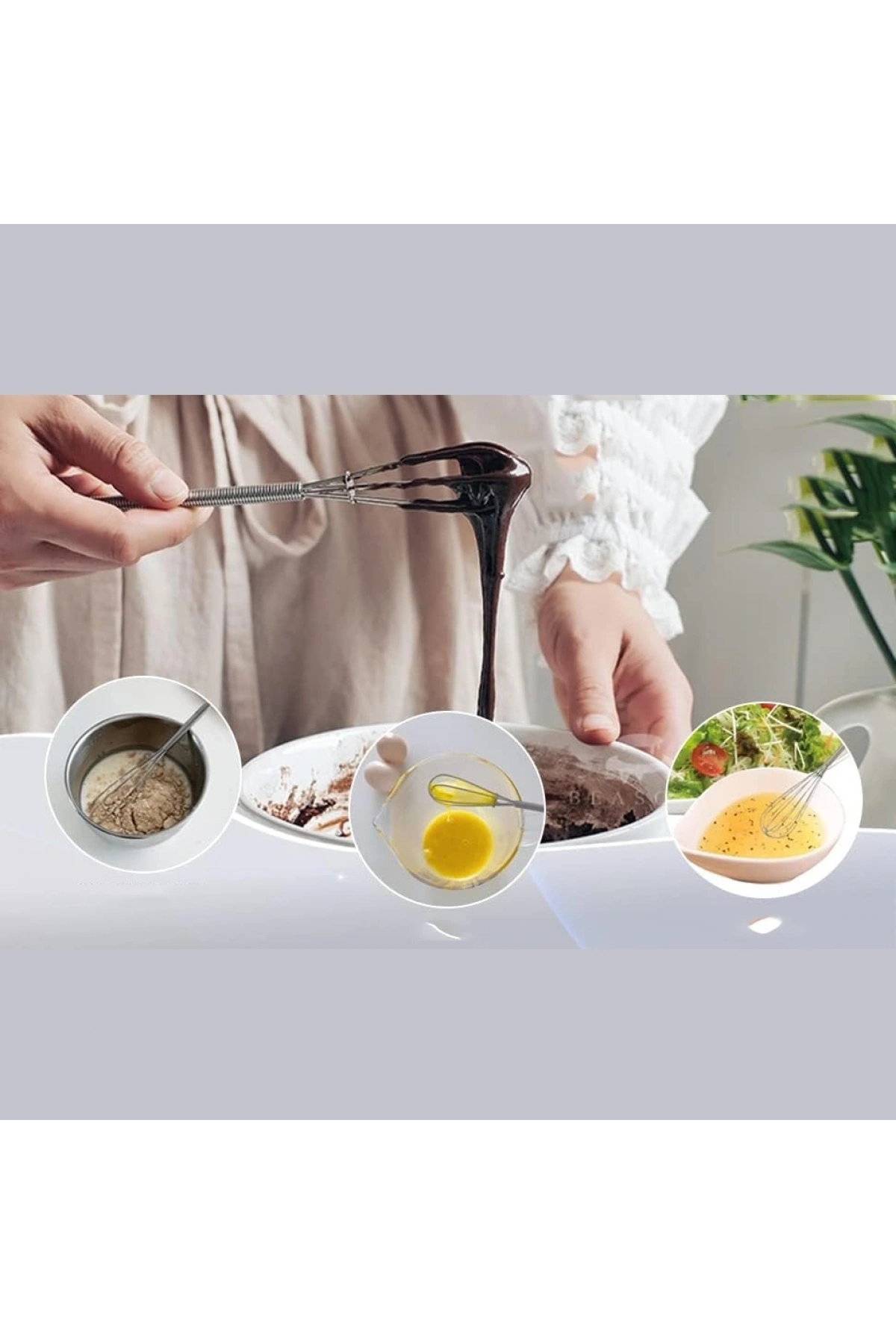 Mini Çırpıcı Çelik 6 adet