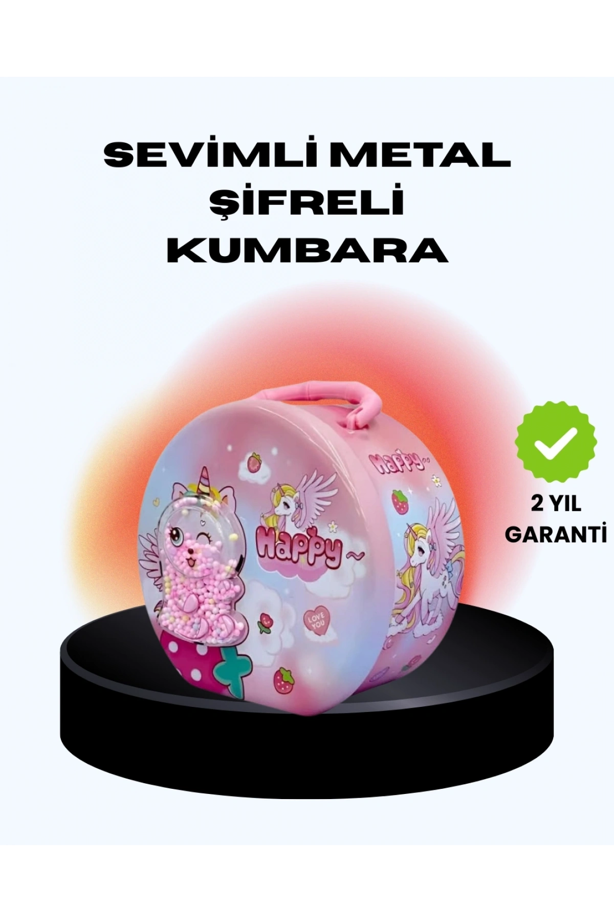 Mini Çocuk Para Kasası Gizli Saklama ve Birikim Kutusu