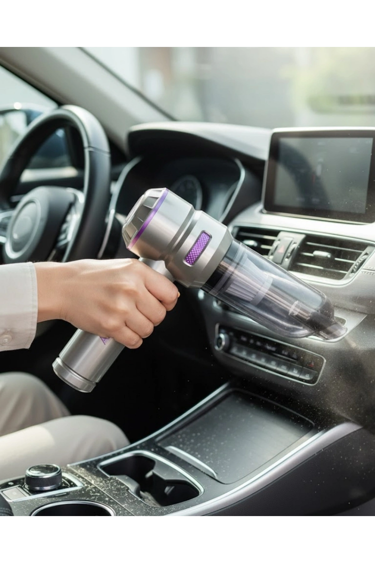 Mini El Süpürgesi Ev Araç Ofis Çok Amaçlı