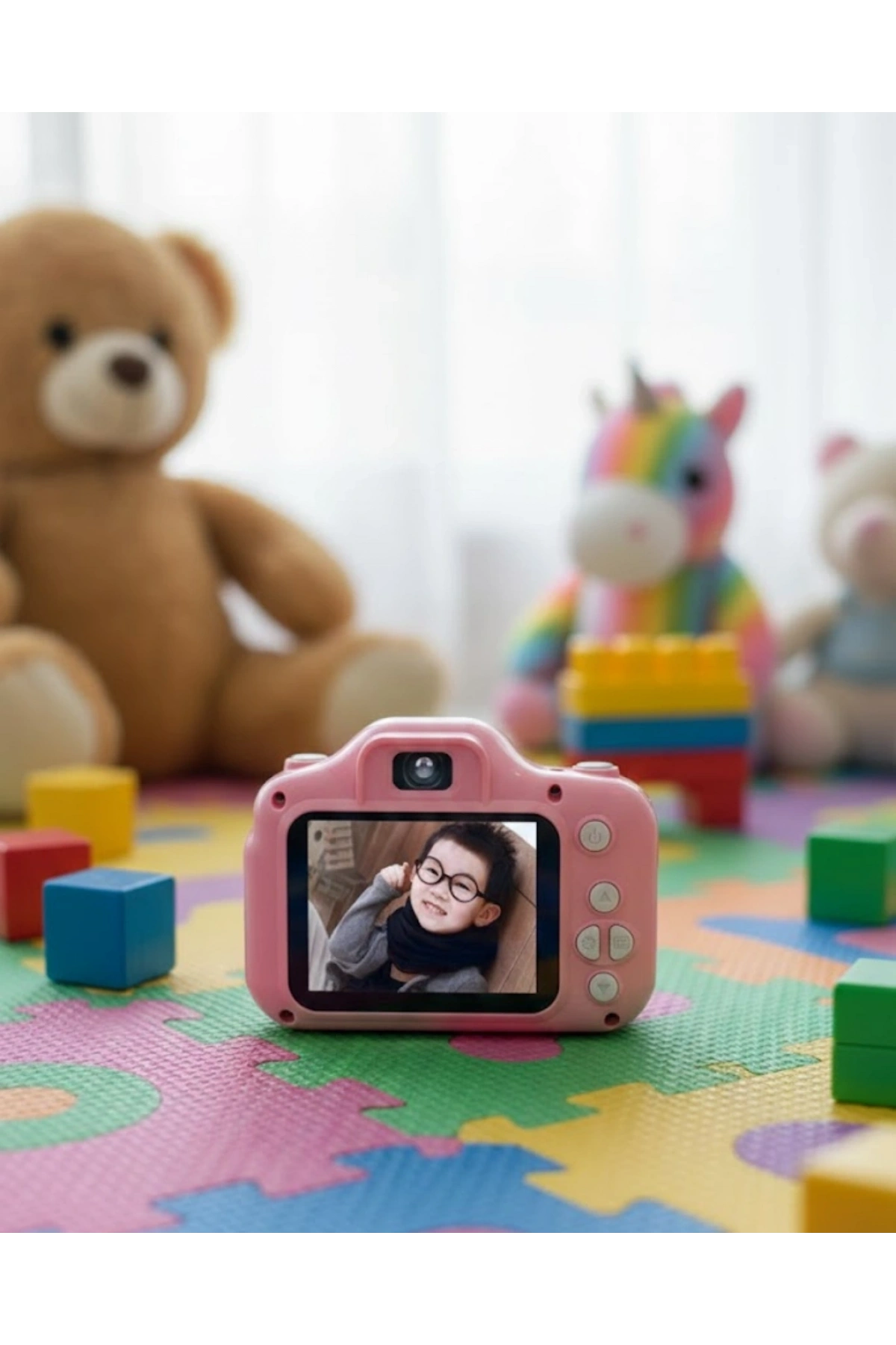 Mini HD Video Kamera Fotoğraf Çekimli Şarj Edilebilir Bataryalı Genişletilebilir Hafızalı