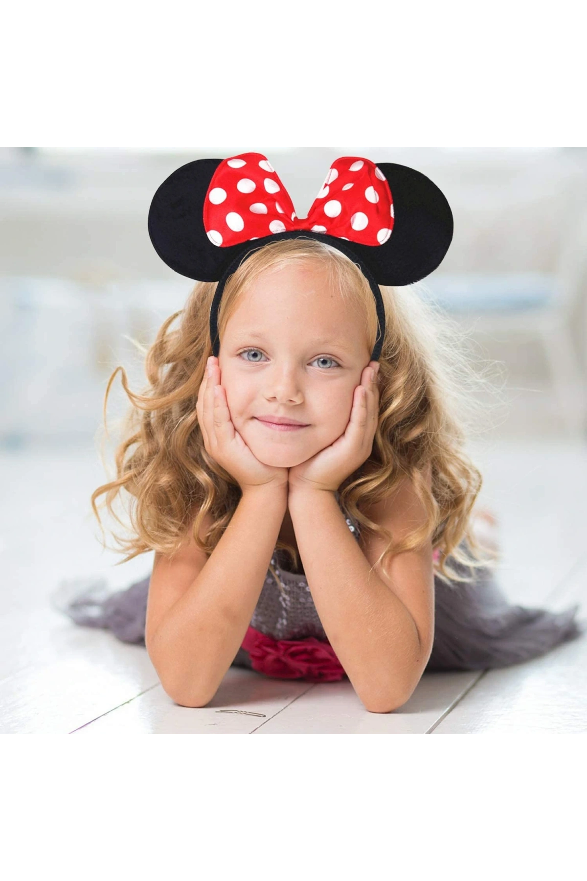 Minnie Mouse Taç Fare Tacı Kafa Bandı (5047)