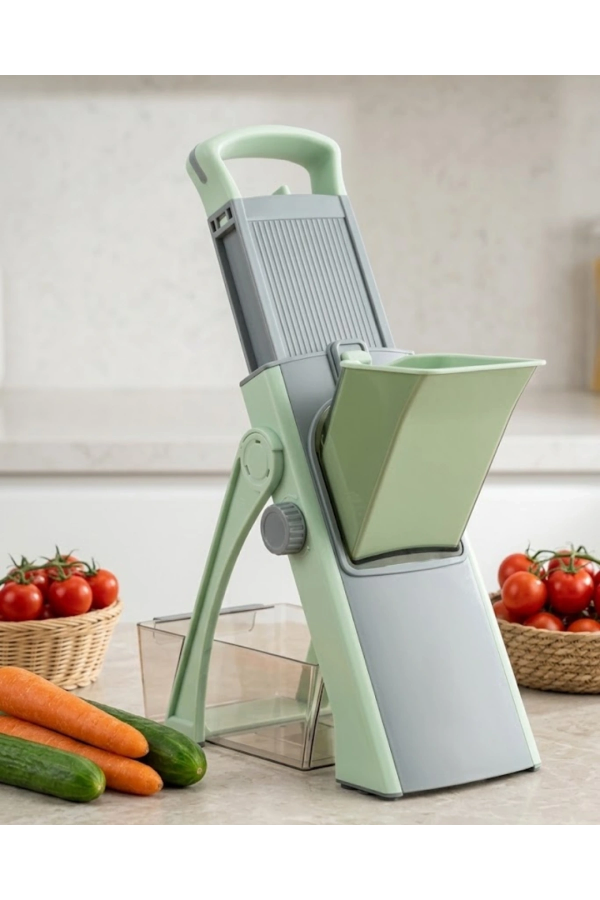 Modern Tasarımlı Çelik El Rendesi ve Doğrayıcı