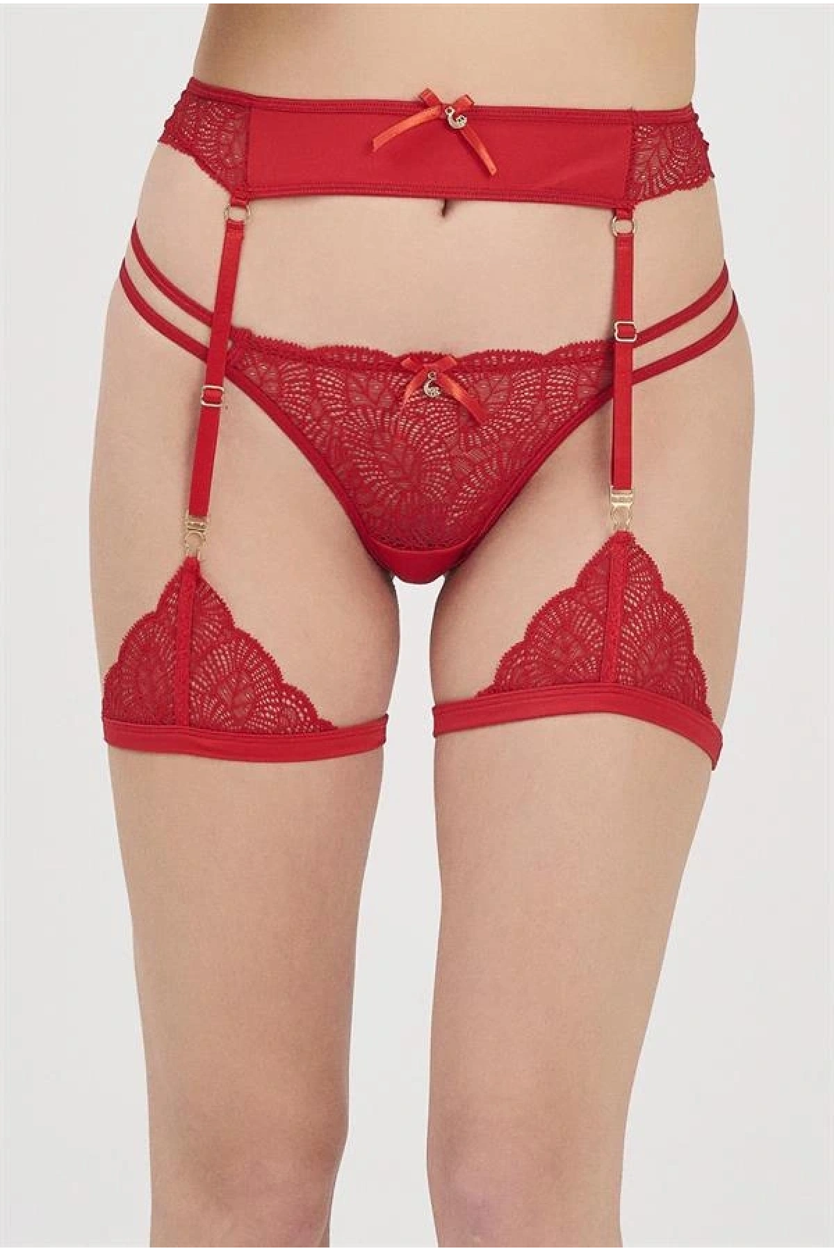 MOONLIGHT 3212 KIRMIZI JARTİYER TAKIM