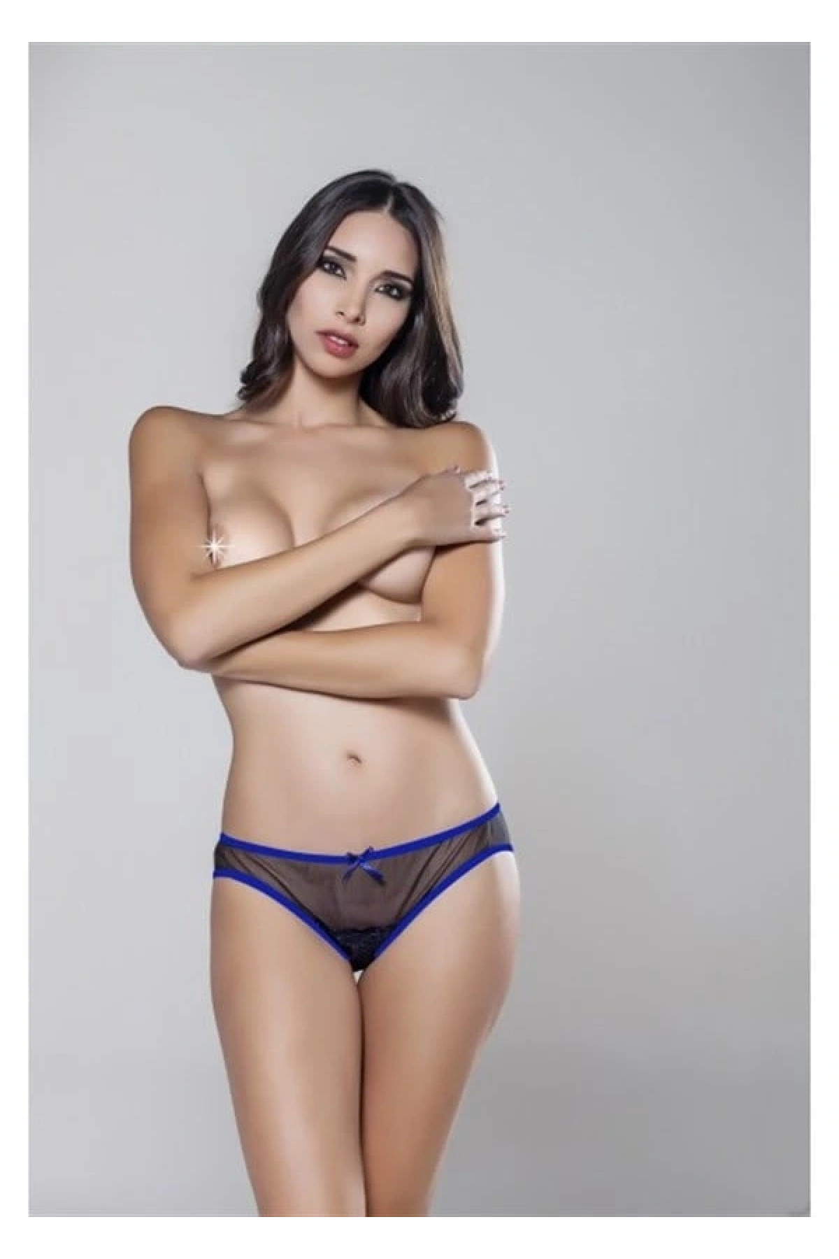 MOONLİGHT 9233 Arka Bölgesi Açık Tül String