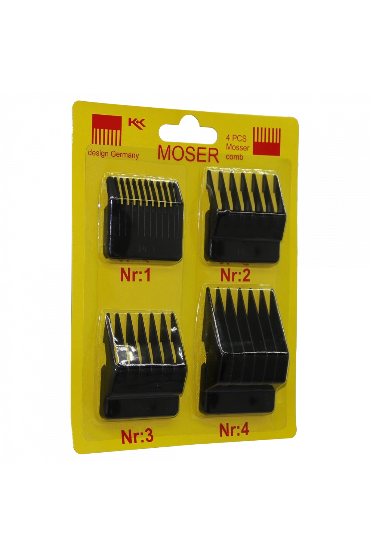MOSER 4 PARÇA  MAKİNE TARAK SET (5047)