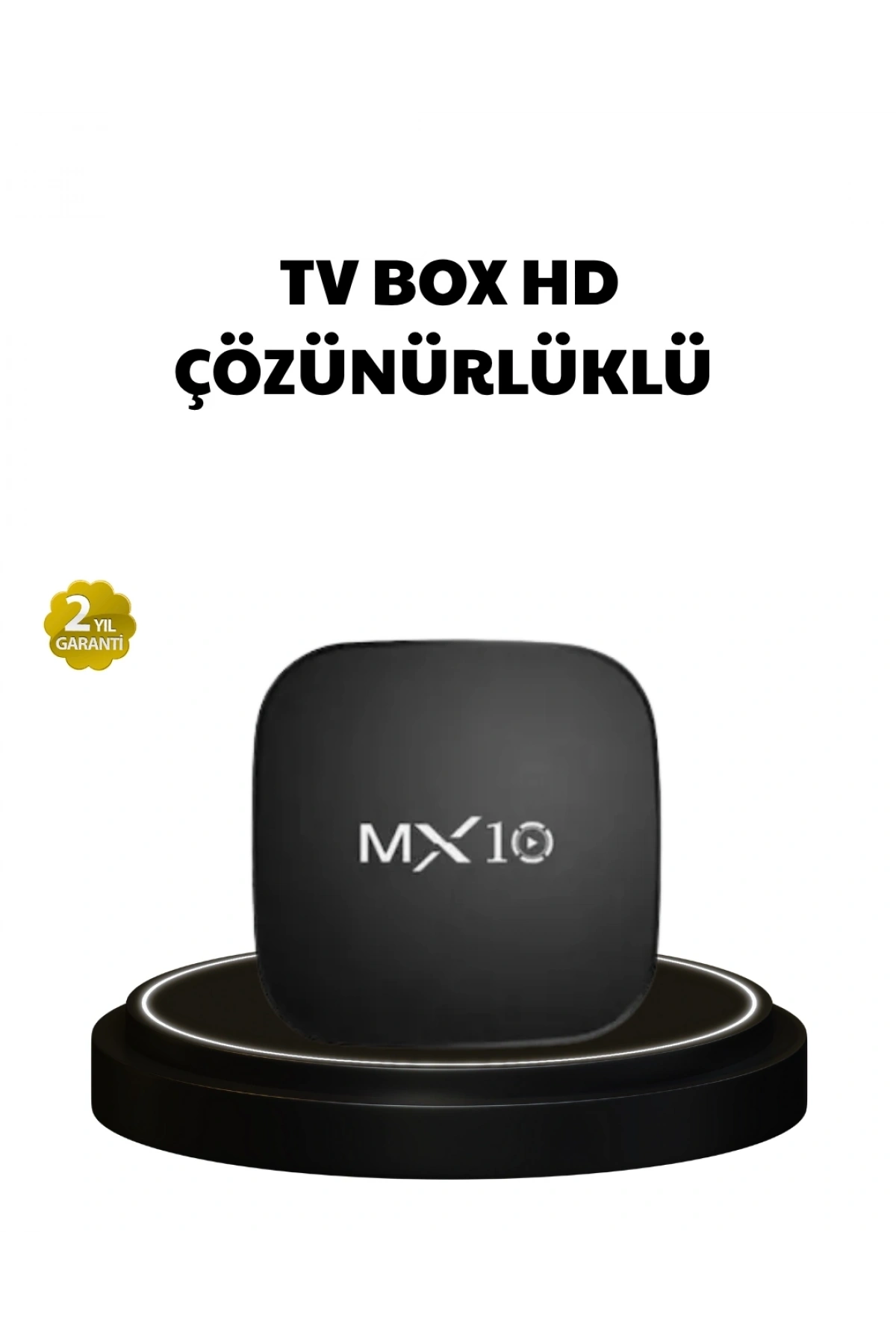 MX Box S 4K Android TV Box – Google Asistan, Dolby Ses, 8 GB Hafıza, Chromecast Desteği