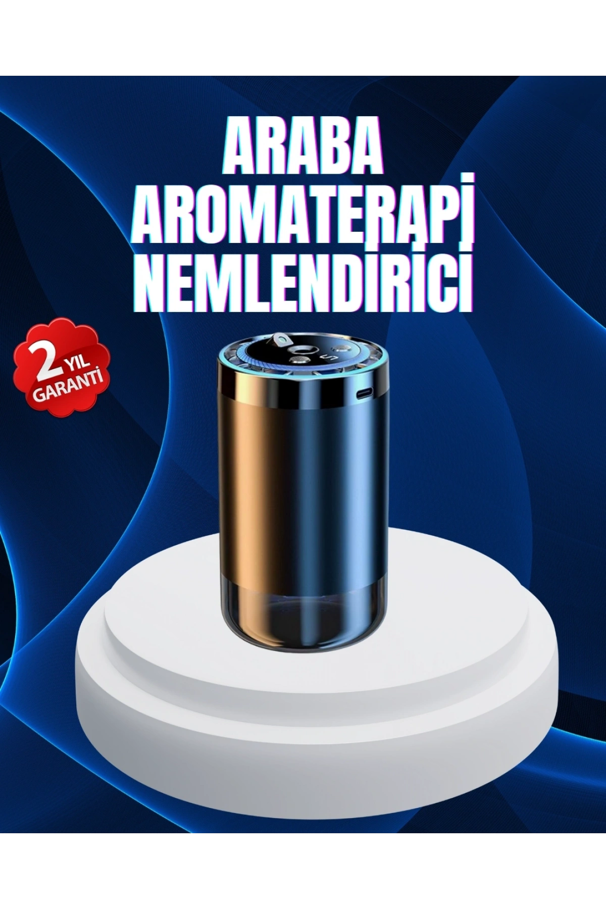 Nemlendirme ve Aromaterapi Özellikli Yıldız Işıklı Difüzör