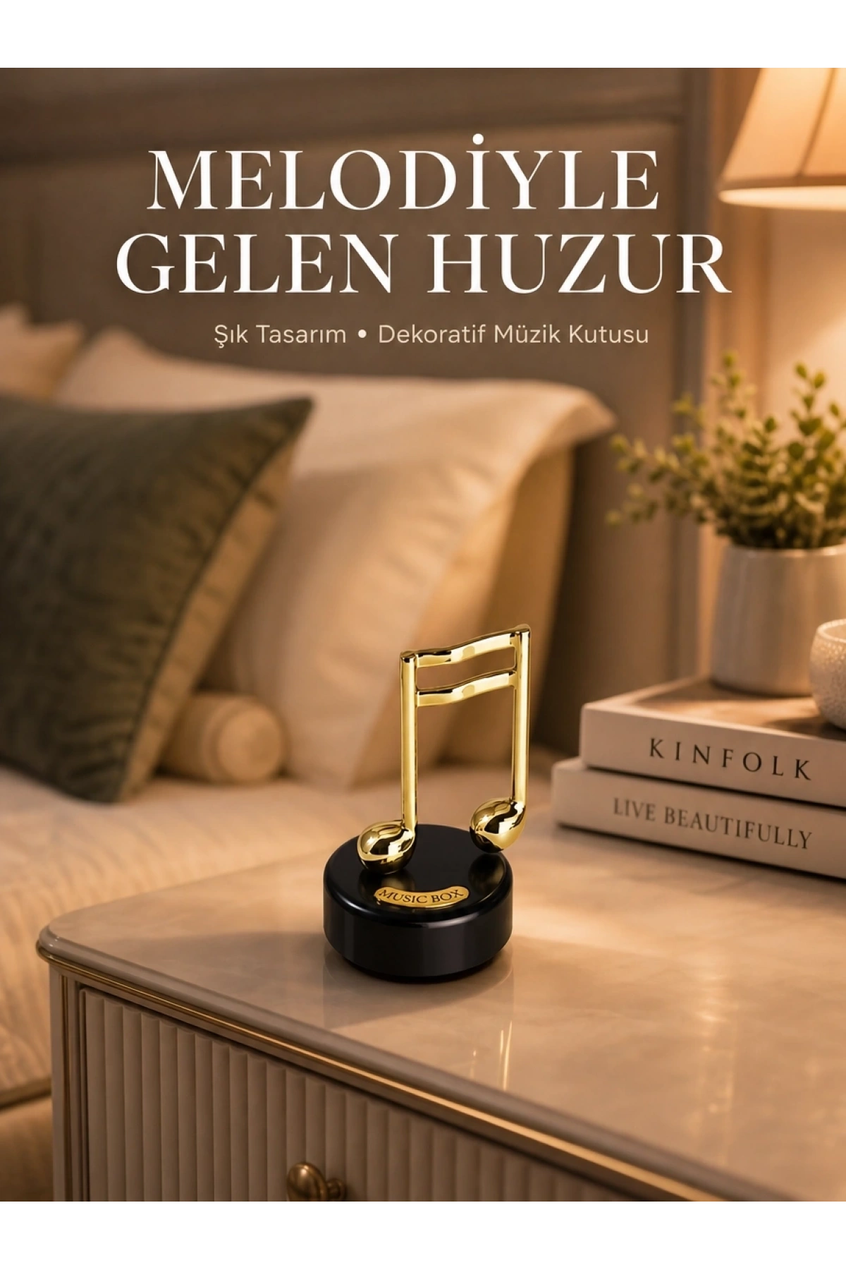 Nota Figürü Müzik Kutusu Melodious Model Yeni Nesil