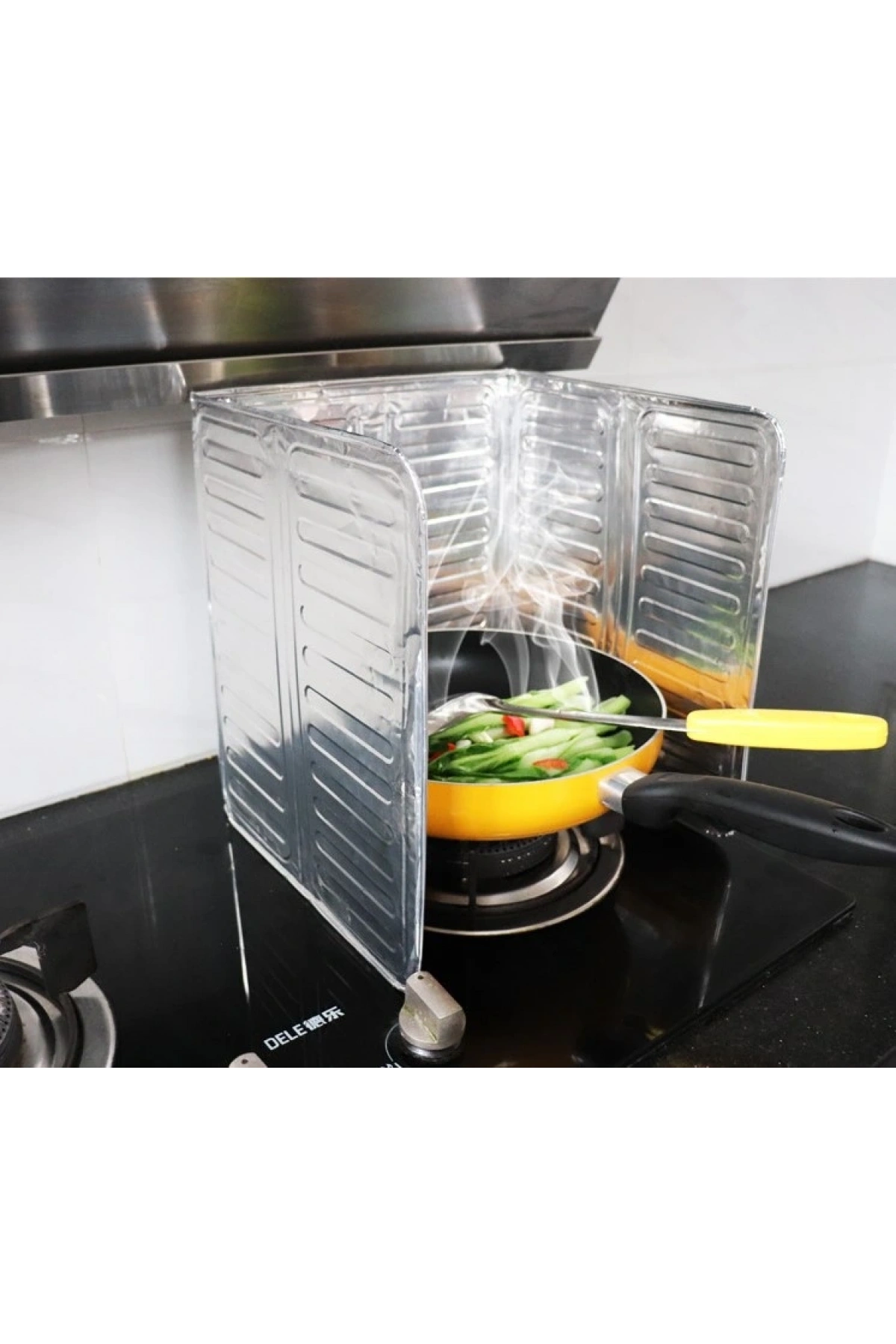 Ocak Kenarı Yağ Koruyucu Alüminyum Levha 32,5*84 cm (5047)