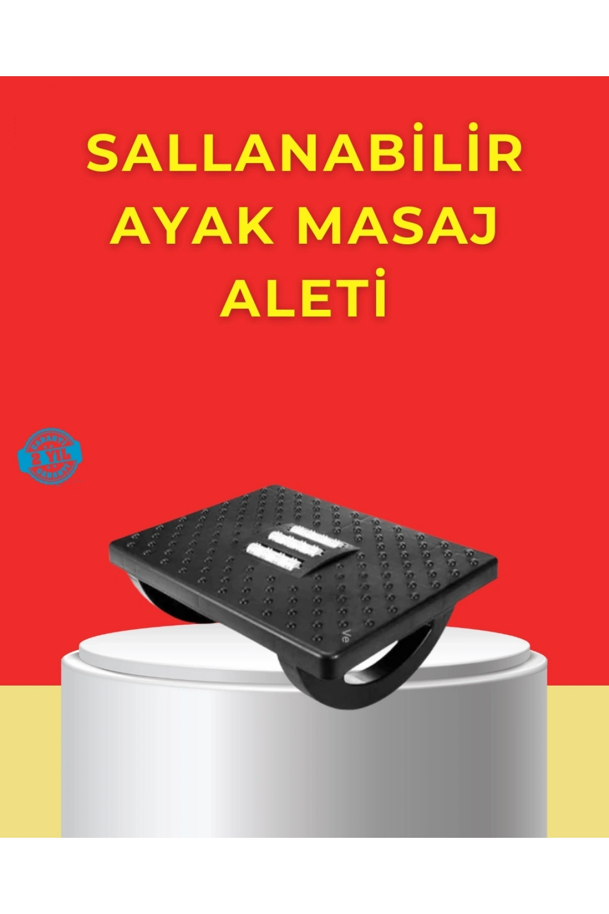 Ofis ve Ev İçin Ayak Dinlendirme Masaj Cihazı – Isıtmalı ve Ayarlanabilir