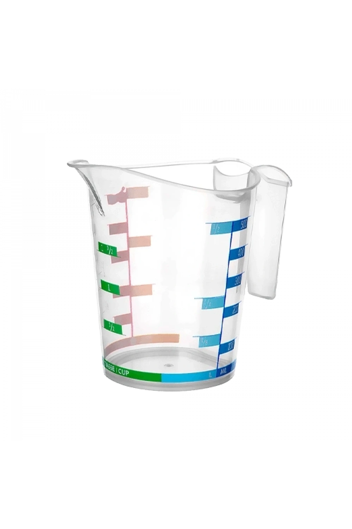 Ölçü Kabı Dereceli Renkli 500ML