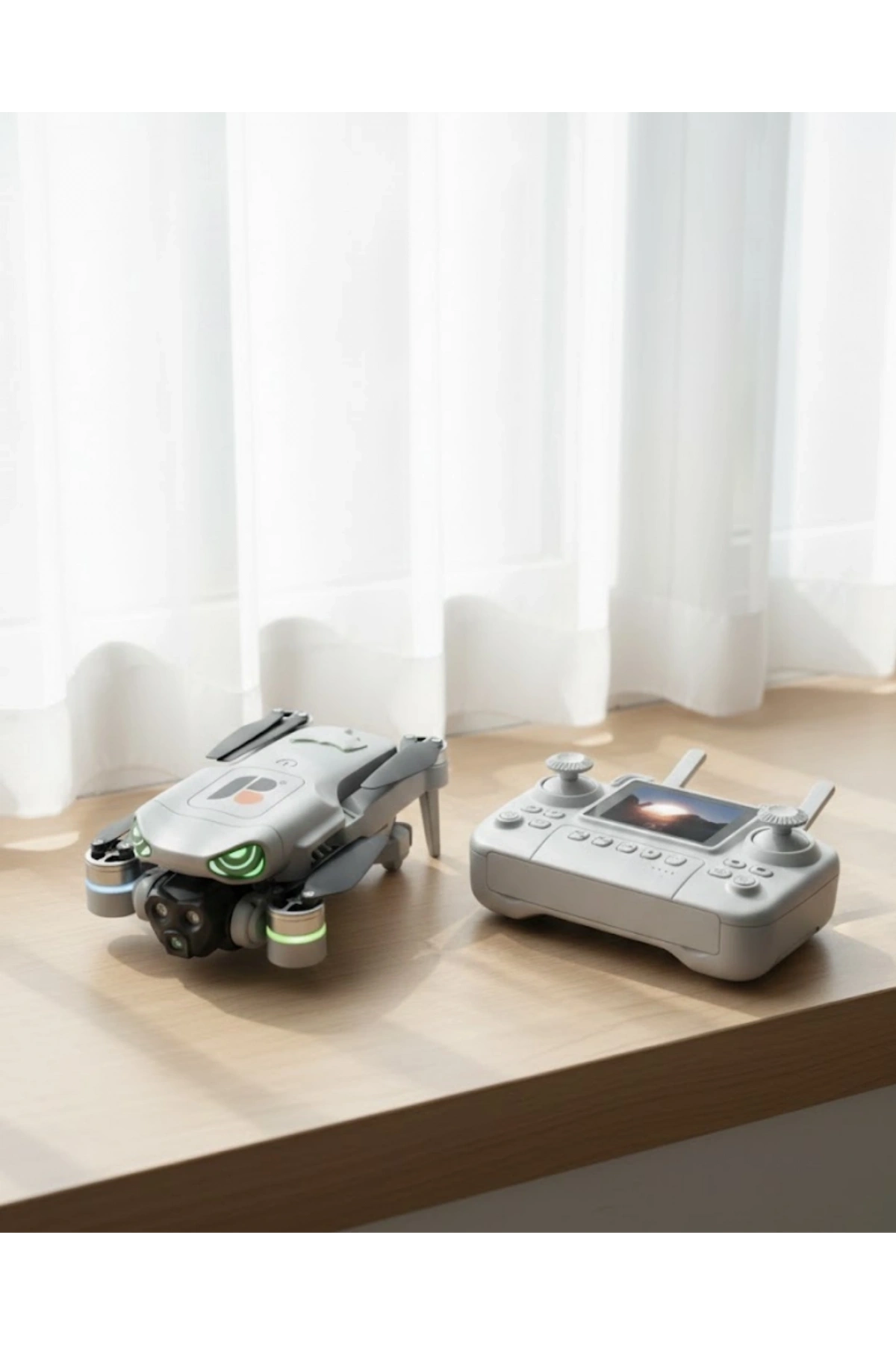 Optik Akış Destekli Stabil Uçuş Drone Seti Zengin Kutu İçeriği