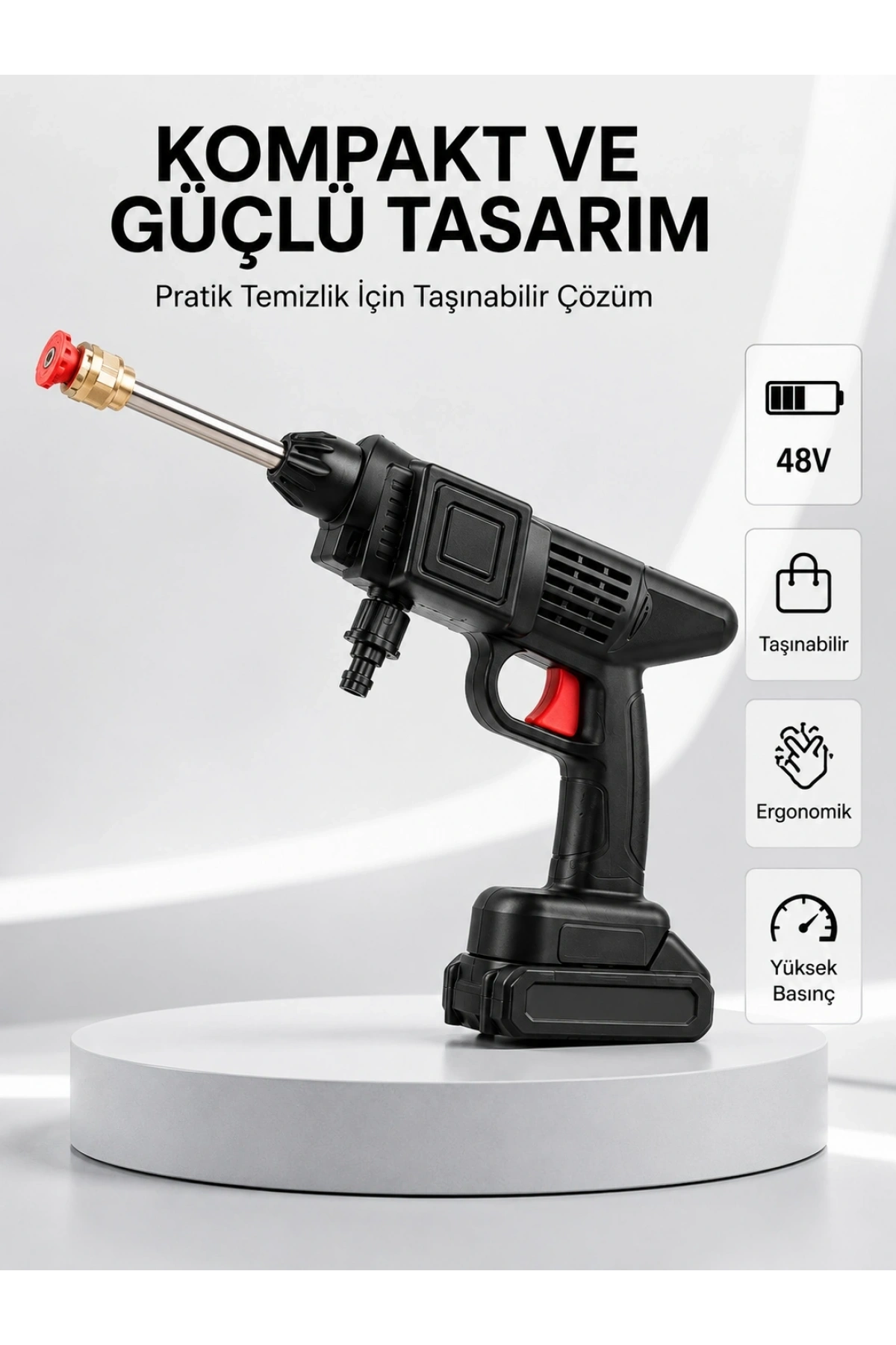 Orijinal 48V Şarjlı Basınçlı Temizlik Tabancası 2025 A Kalite Seri