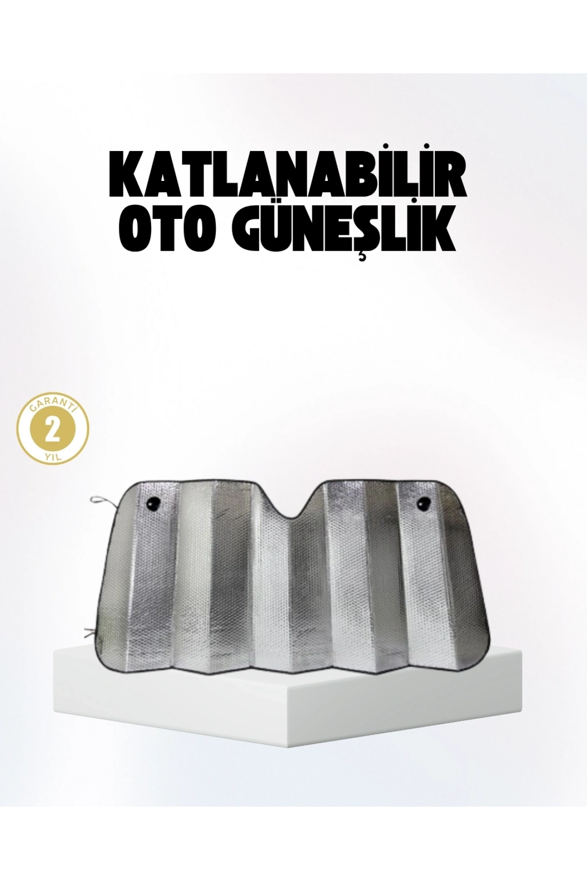 Otomobil Güneşliği – Katlanabilir Tasarım ve Süngerli Isı Yalıtımı
