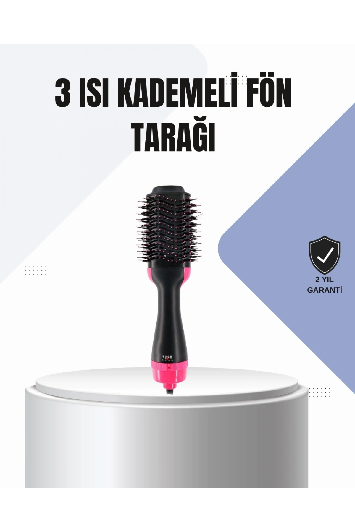 Oval Tasarımlı Profesyonel Fönlü Saç Şekillendirici
