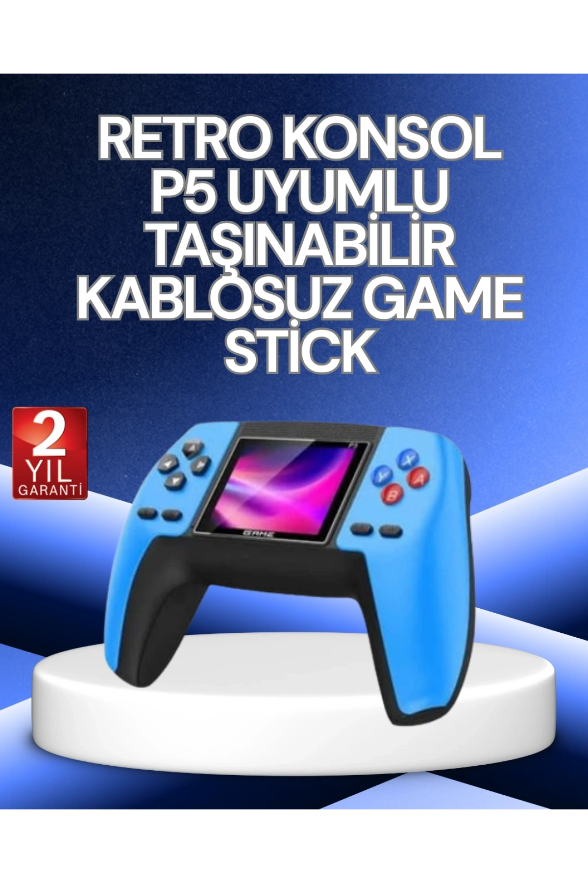 P5 Retro GamePad | 520 Klasik Oyunlu Mini Oyun Konsolu