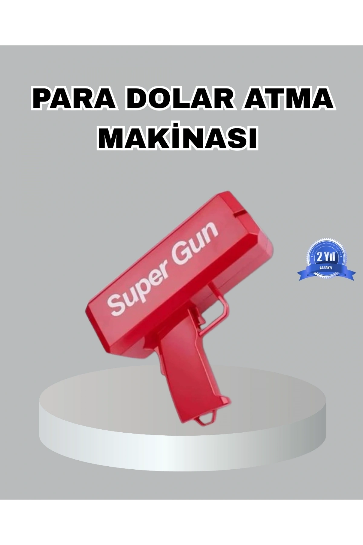 Para Saçma Makinesi Kırmızı Model 100’lü Para Hediyeli