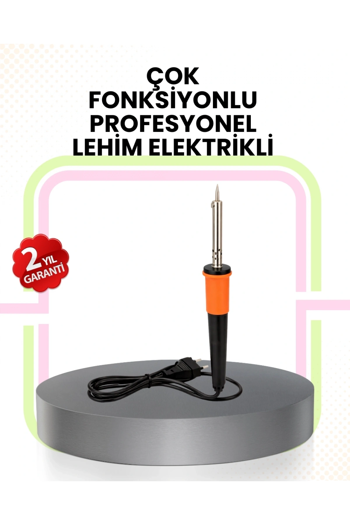 Paslanmaz Çelik Isıtma Çekirdekli Lehimleme Havyası