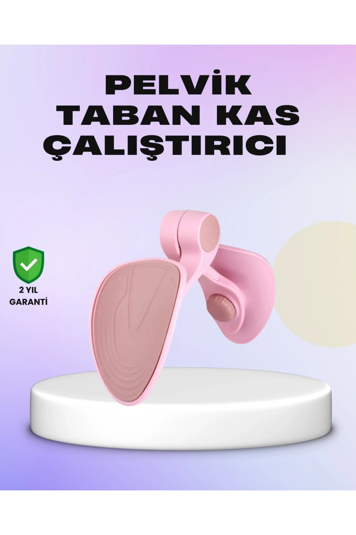 Pelvik Taban ve Uyluk Egzersiz Aleti Ev Tipi Taşınabilir