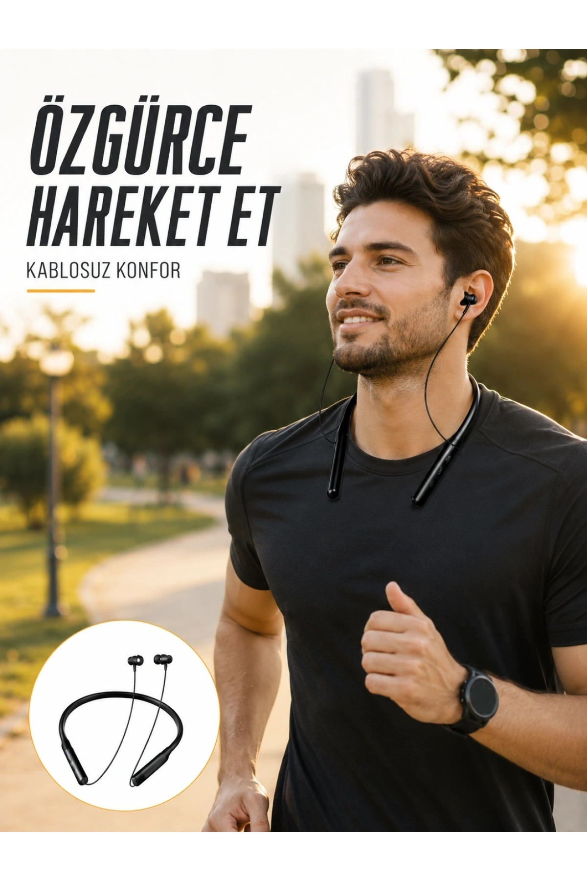 PG-100 Kablosuz Bluetooth Kulaklık Yeni Nesil