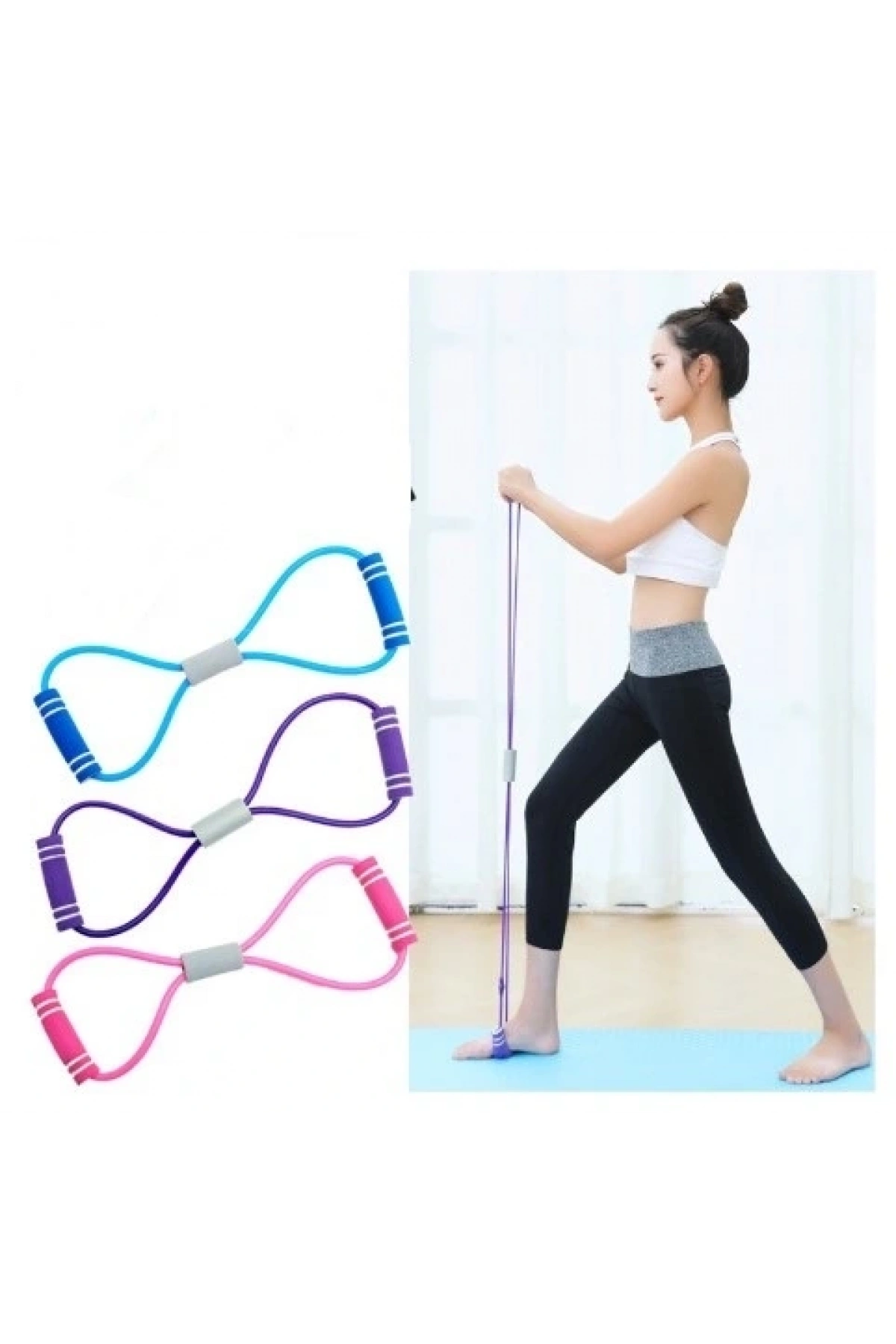 Plates, Egzersiz Direnç Lastiği (5047)