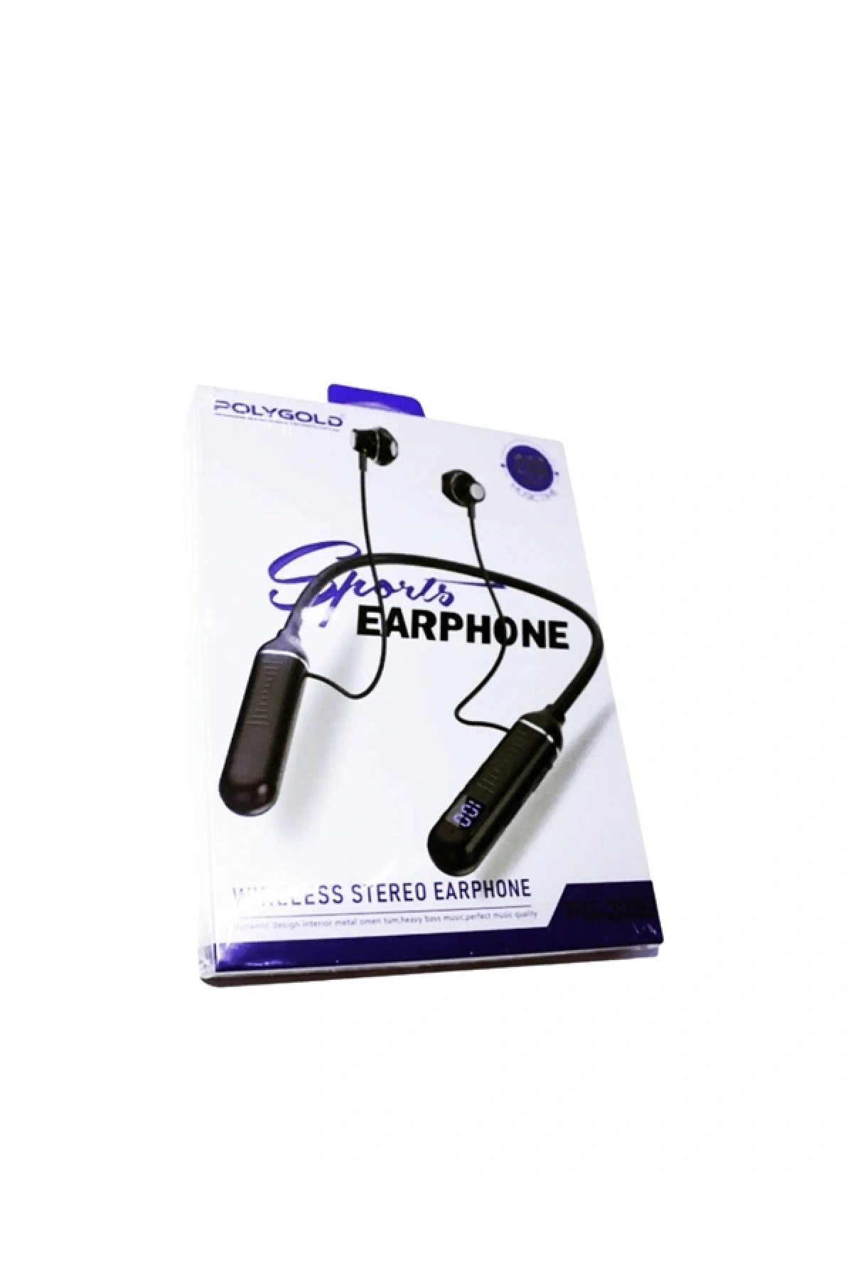 Polygold PG-100 Type-C Şarjlı Bluetooth Kulaklık – Boyun Askılı, Uzun Pil Ömürlü, Mikrofonlu