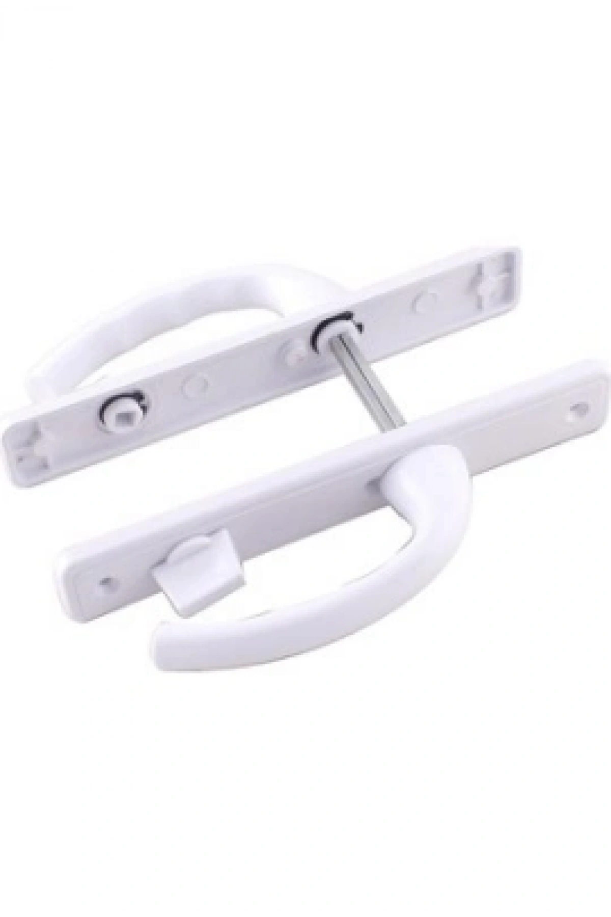 POŞETLİ BANYO-WC - KİLİTLİ BEYAZ PVC KAPI KOLU (5047)