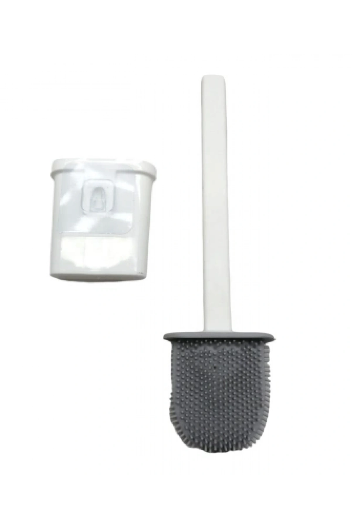 POŞETLİ SİLİKON KLOZET WC FIRÇA SETİ (5047)