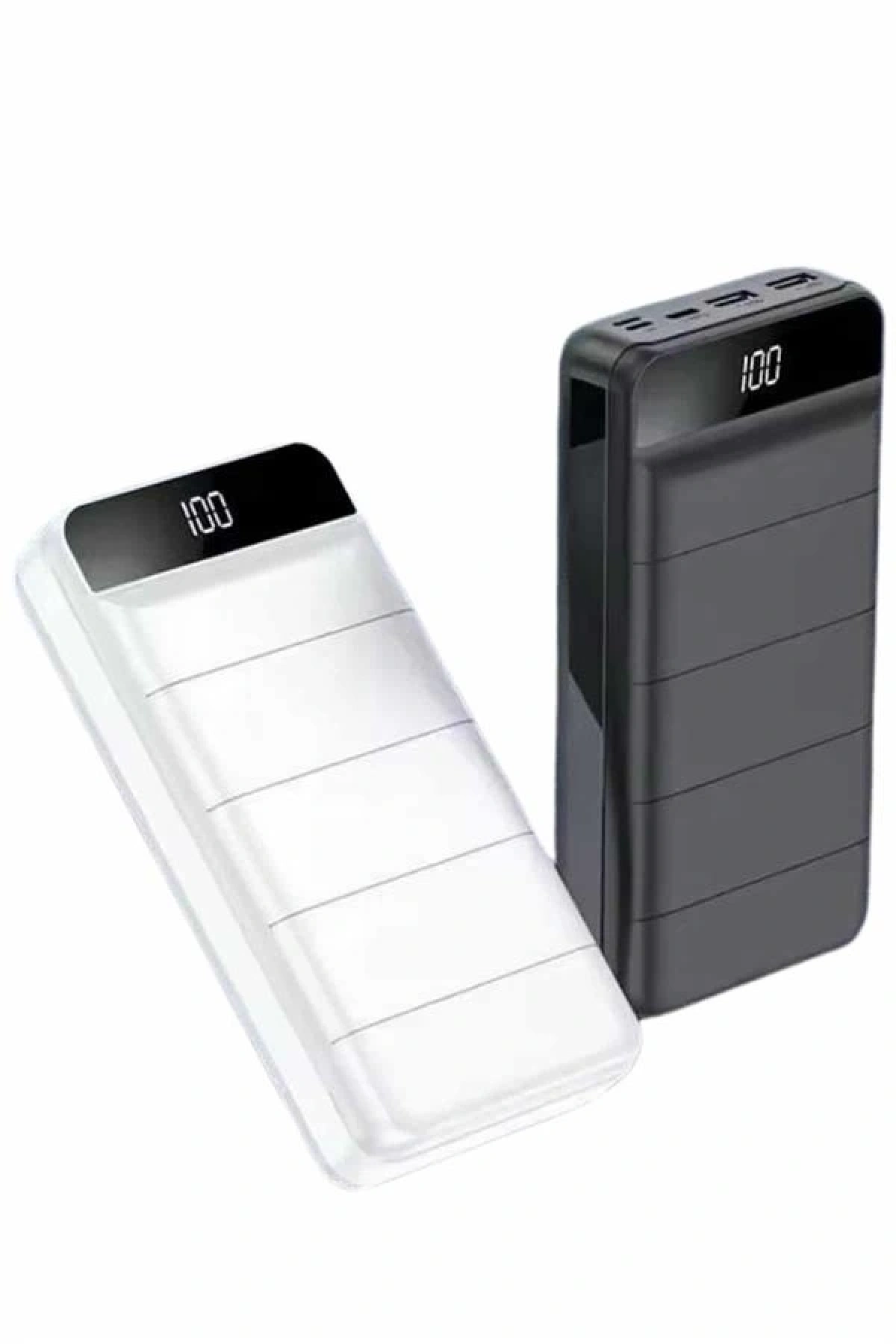 Powerbank 50.000 Mah Dijital Göstergeli Taşınabilir 4 Portlu Hızlı Powerbank