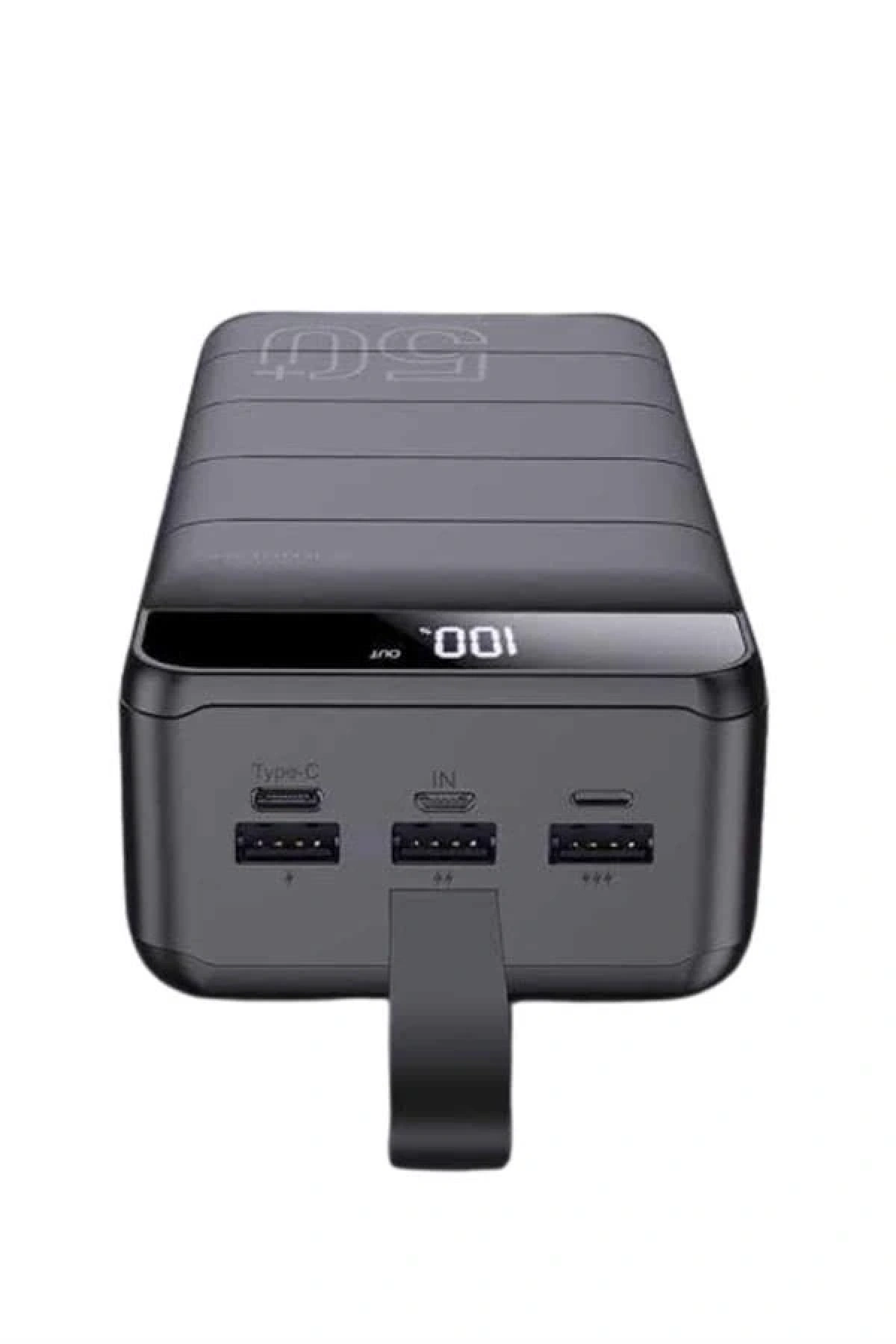 Powerbank Çoklu Şarj Girişi 50.000 Mah Taşınabilir Dijital Göstergeli