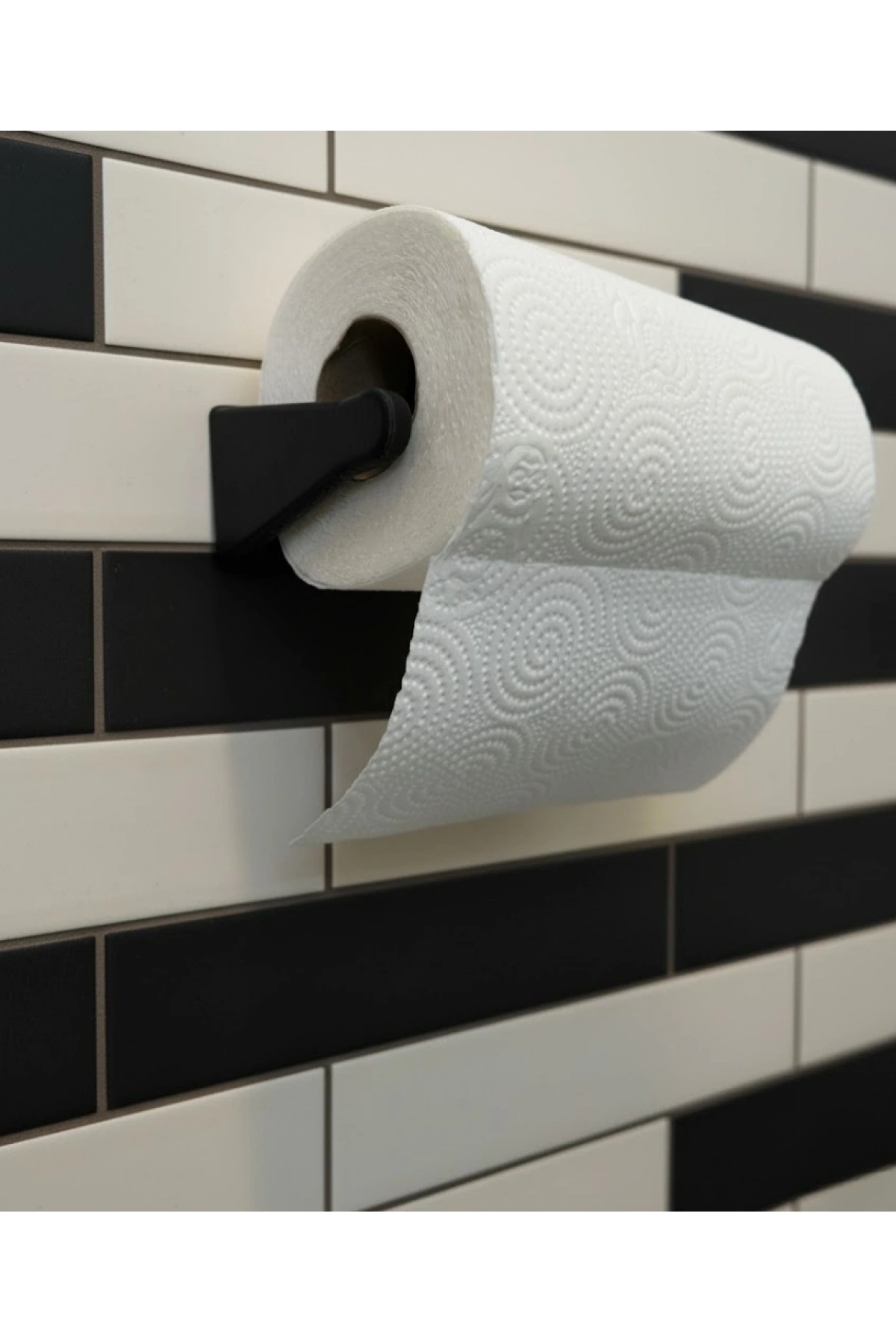 Pratik Kağıt Havlu Tutucu Duvar Tipi Peçete Askısı