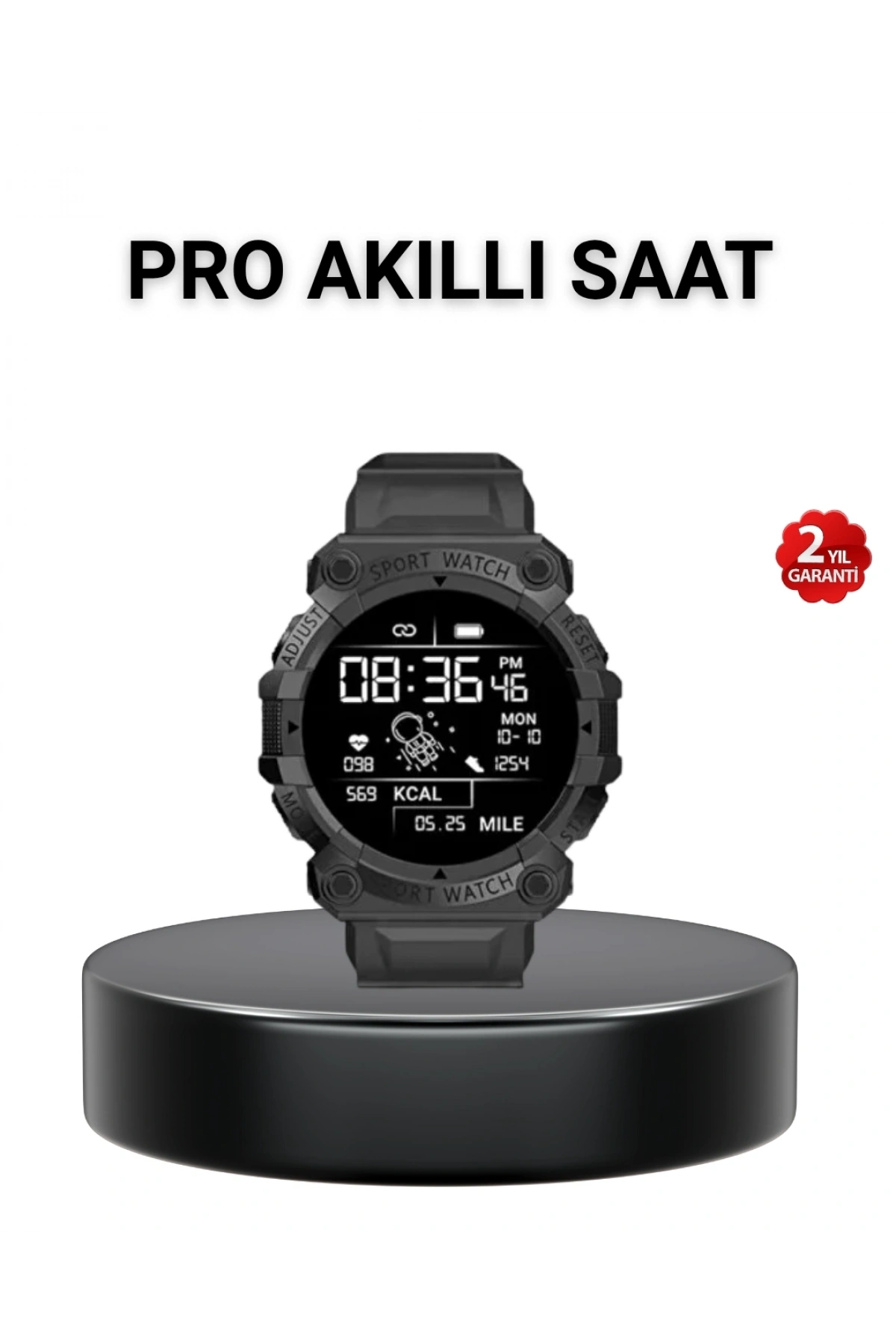 Pro Akıllı Saat – Nabız, Uyku, Adımsayar, Bluetooth 5.0