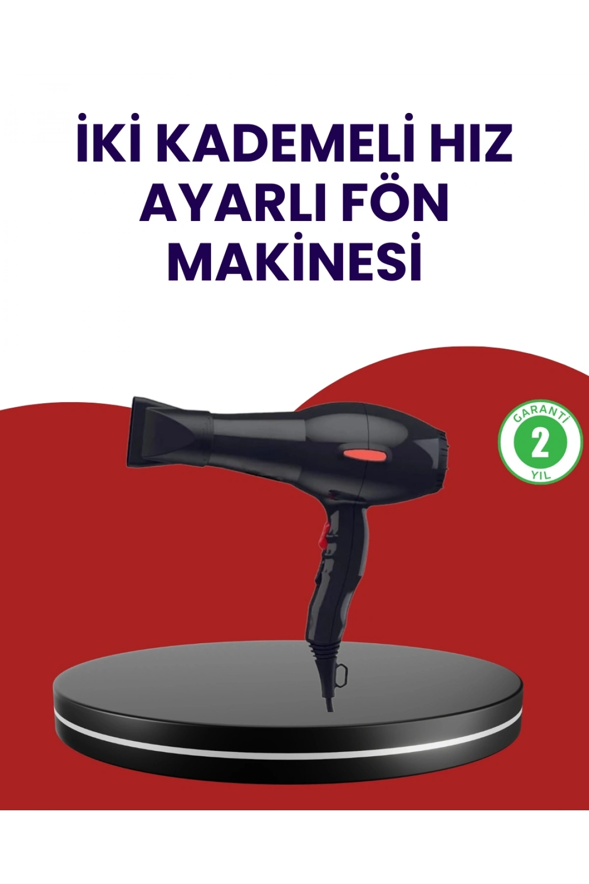 Profesyonel 2200W Saç Kurutma Makinesi Yüksek Performans