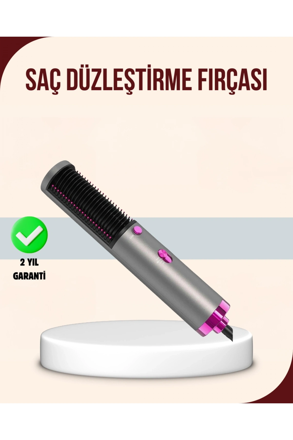 Profesyonel İyon Teknolojili Sıcak Hava Fırçası