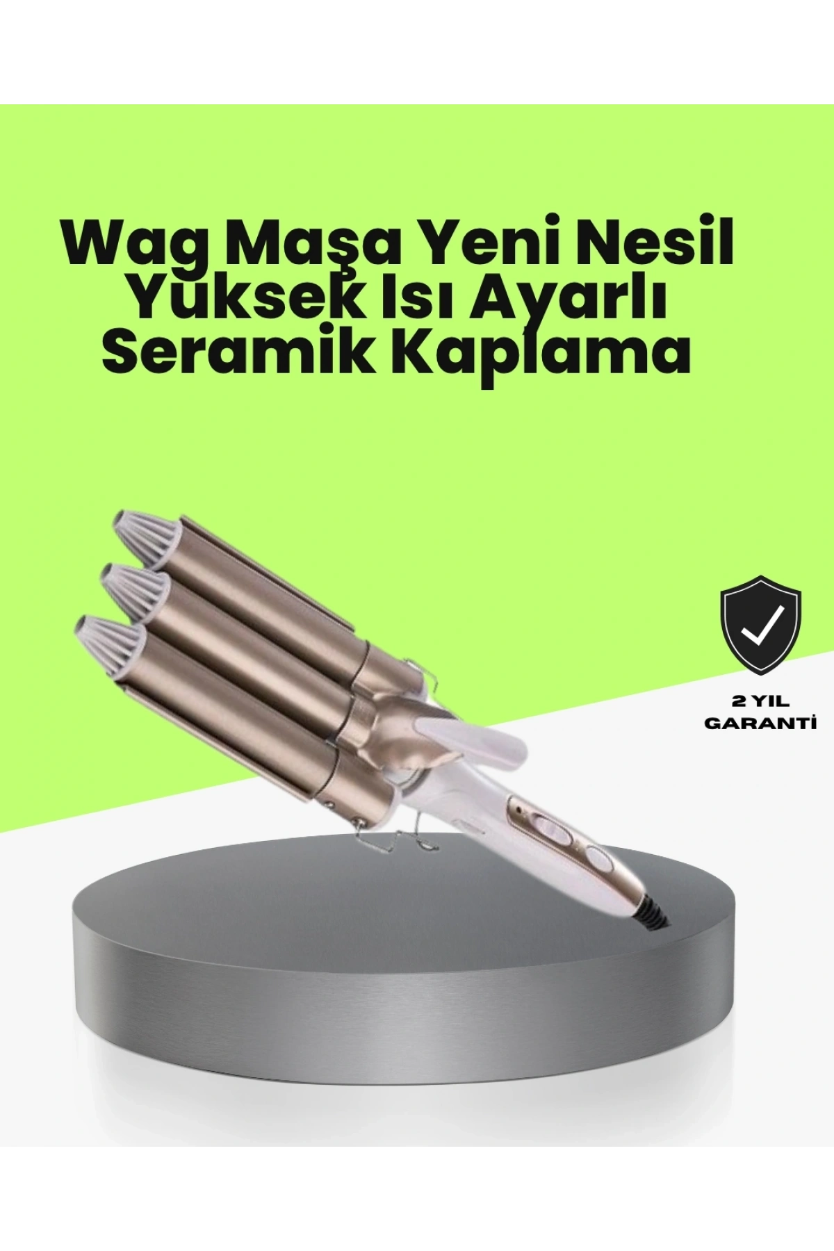 Profesyonel Kullanıma Uygun Bukle Maşası