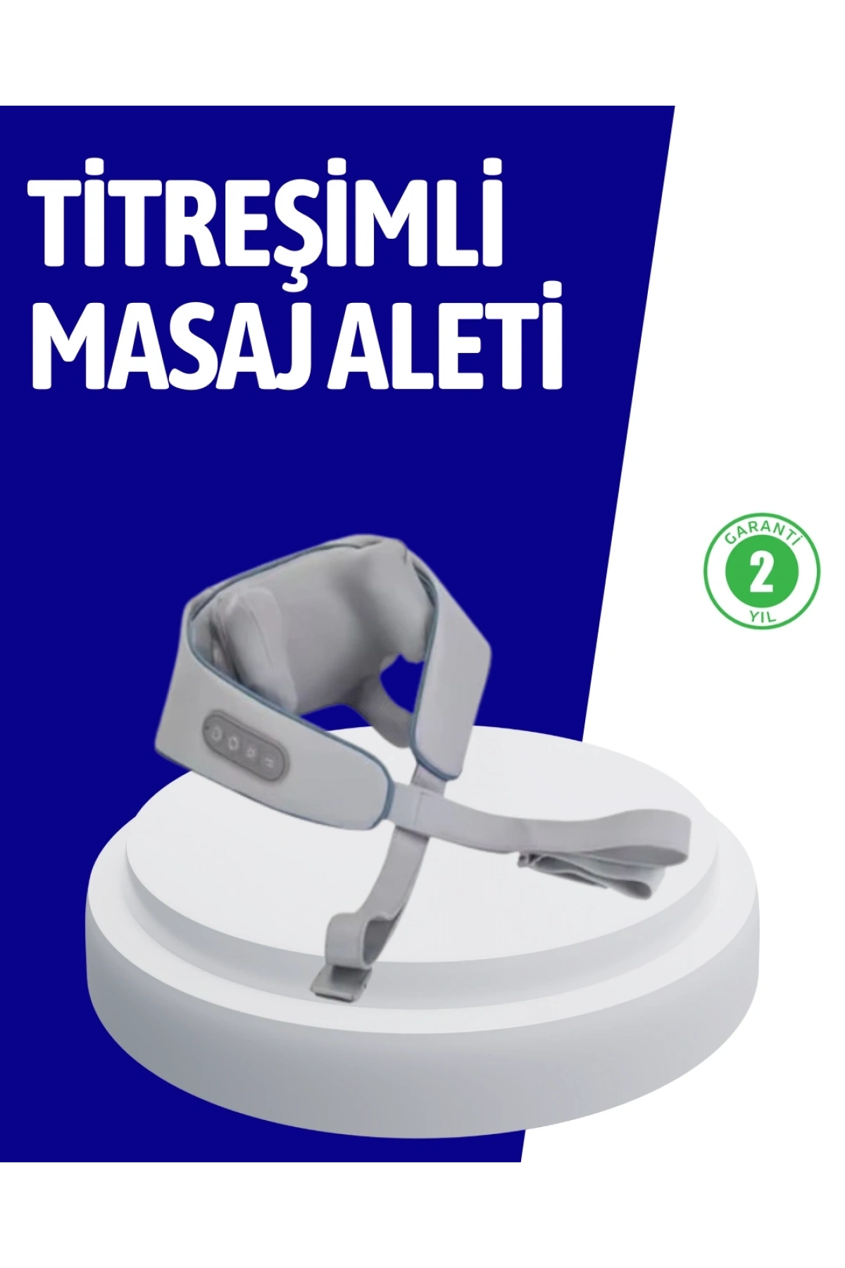 PU Deri Taşınabilir Masaj Aleti | Çok Bölgeli Kullanım
