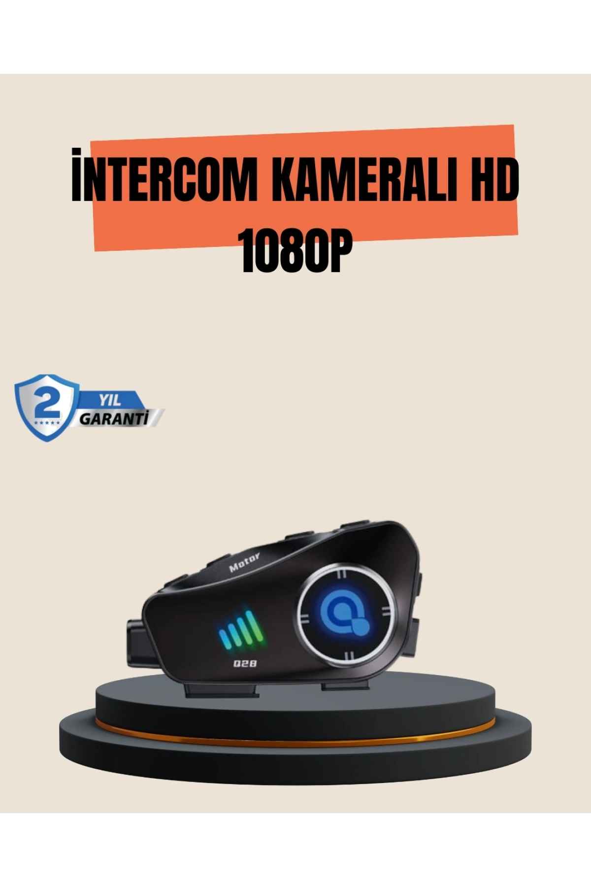 Q28 Motosiklet Kask Bluetooth Kulaklık  Full HD 1080P Kamera