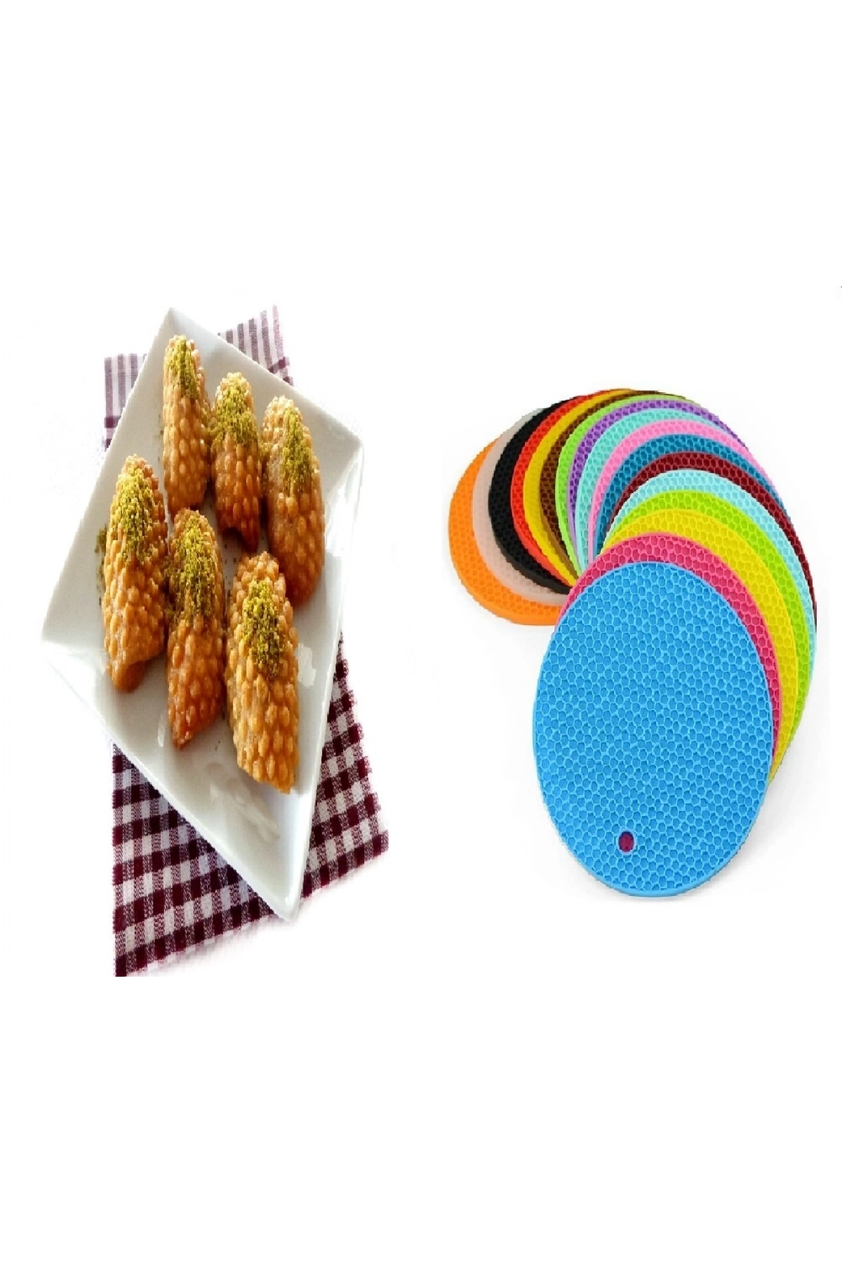 Renkli Nihale Kalbura Bastı Kalıbı