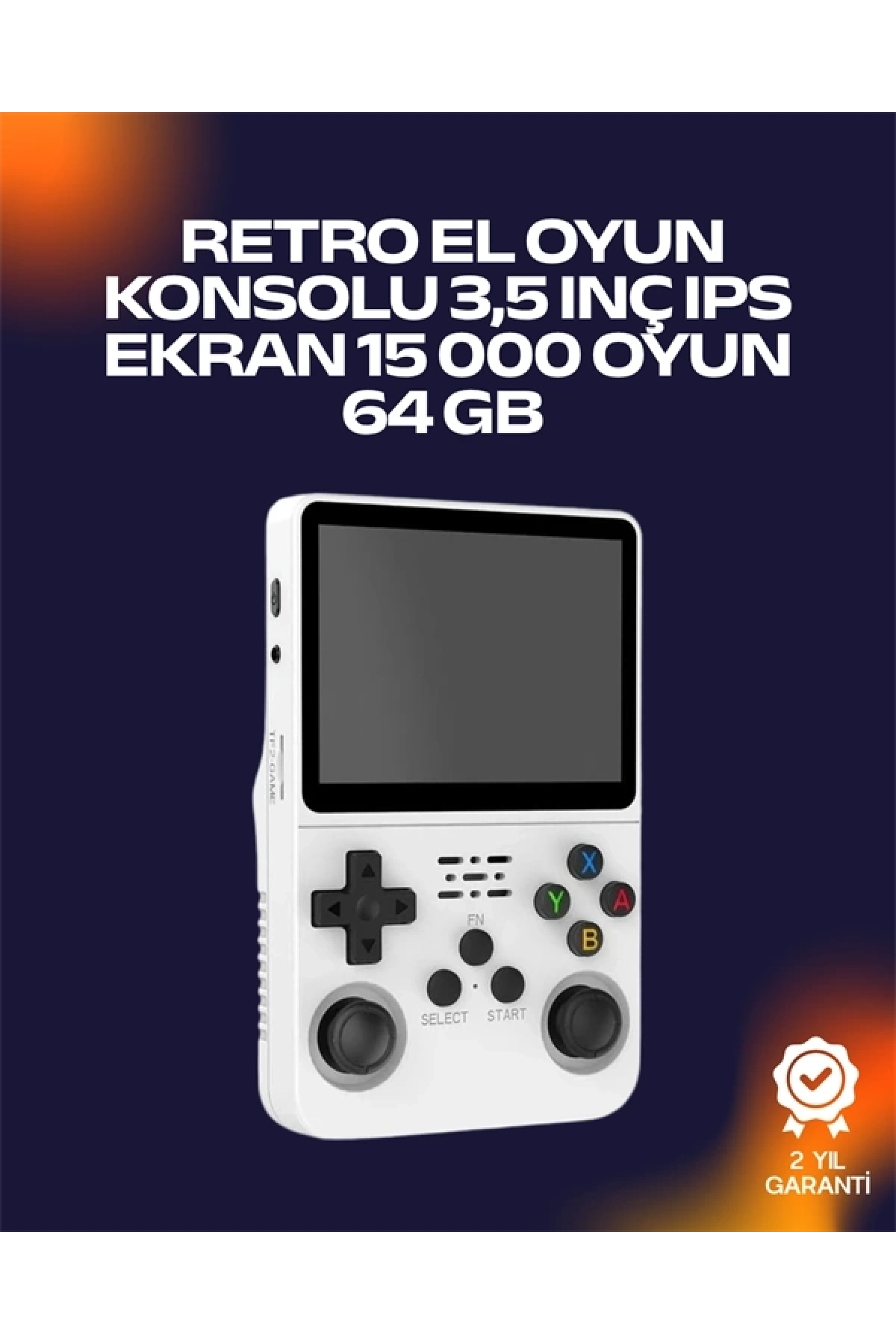 Retro Oyun Cihazı – Çift MicroSD Desteği, Çoklu Platform Uyumu, 3200 mAh Batarya