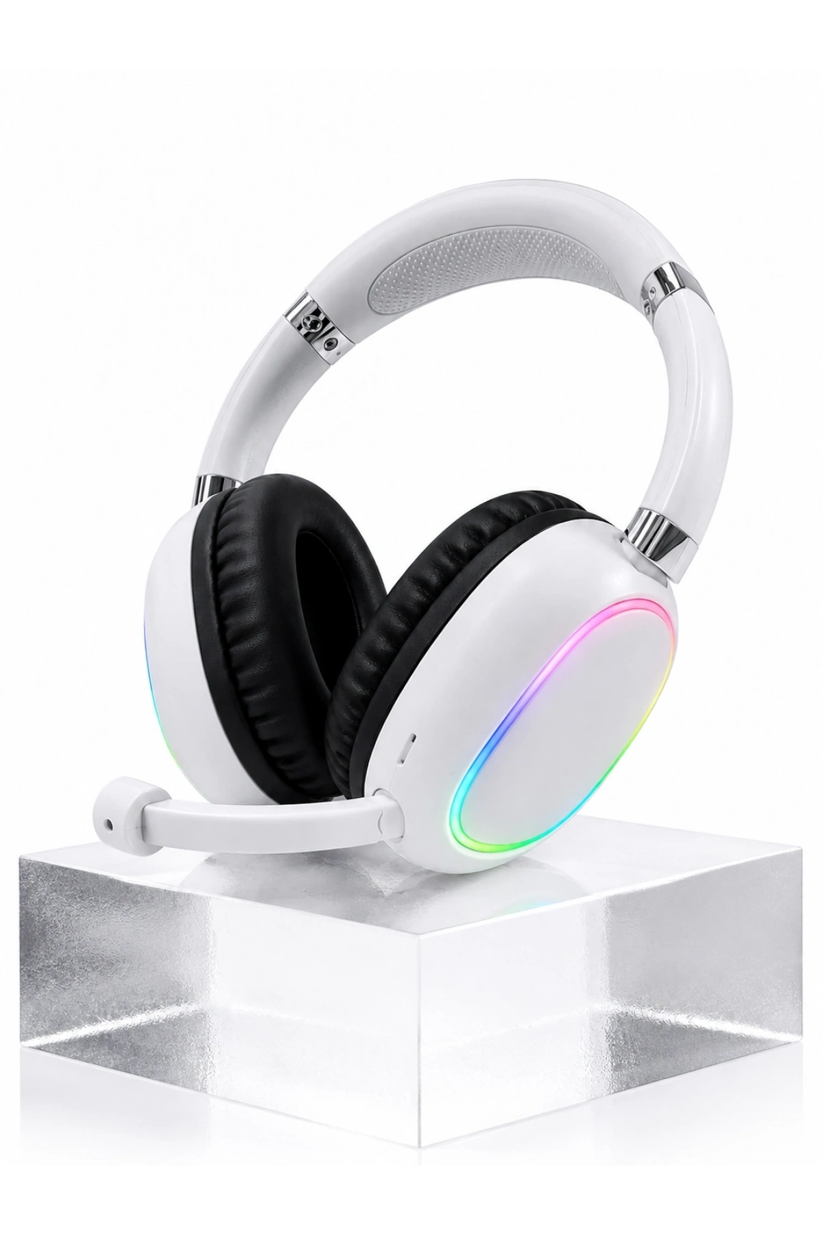 RGB BEYAZ KULAKLIK MAX-17