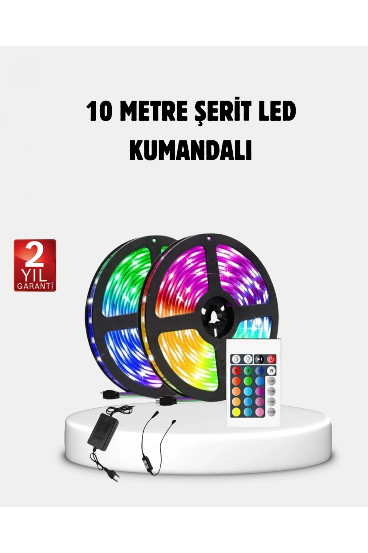 RGB Smart Şerit LED – TV Arkası ve Dekoratif Alanlar İçin Işık Şeridi
